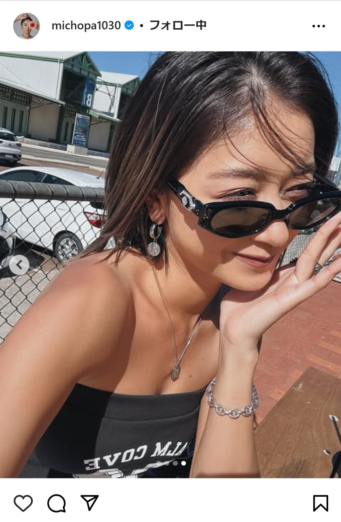 みちょぱこと池田美優のインスタグラムから