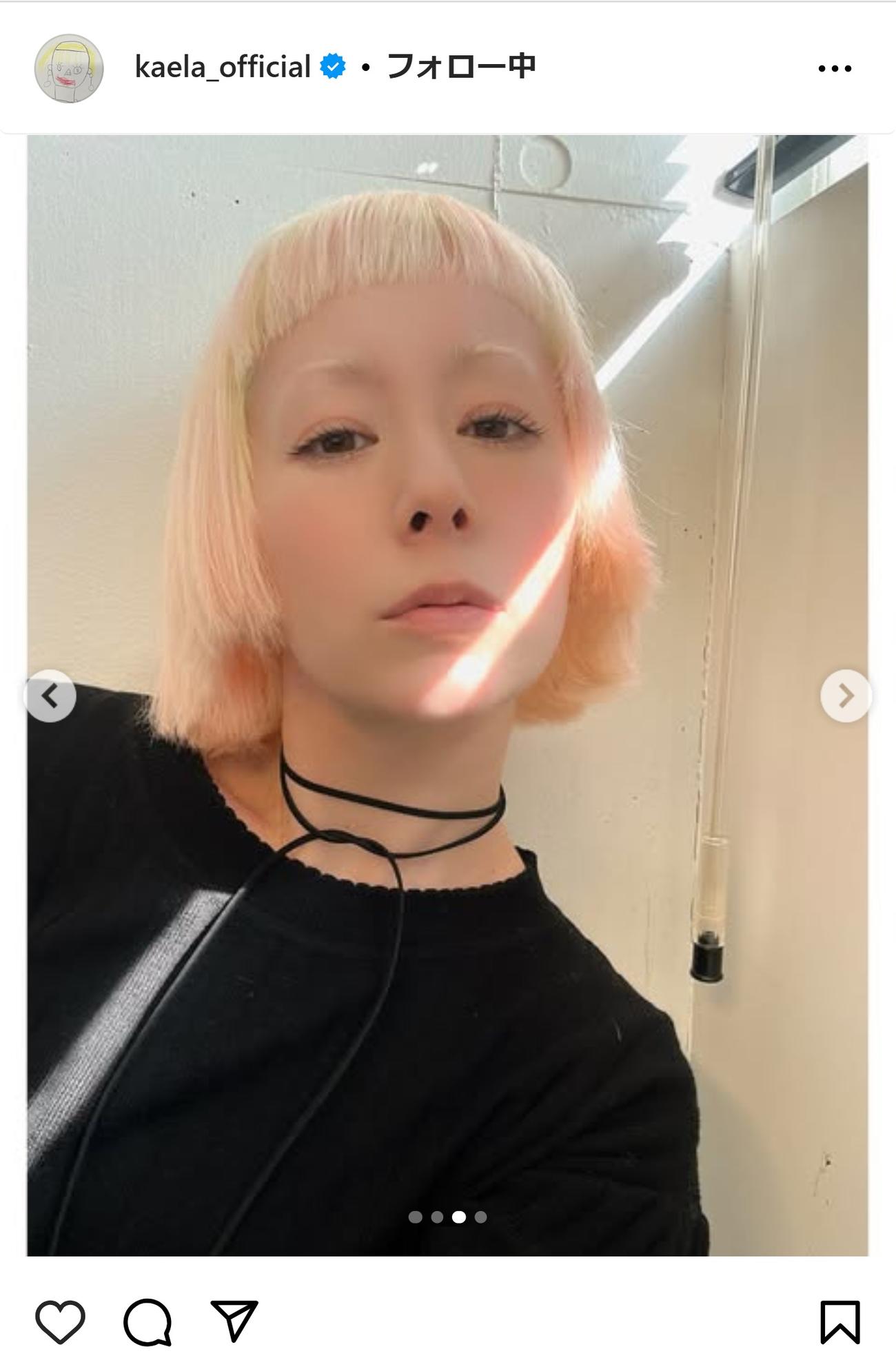 木村カエラのインスタグラムから