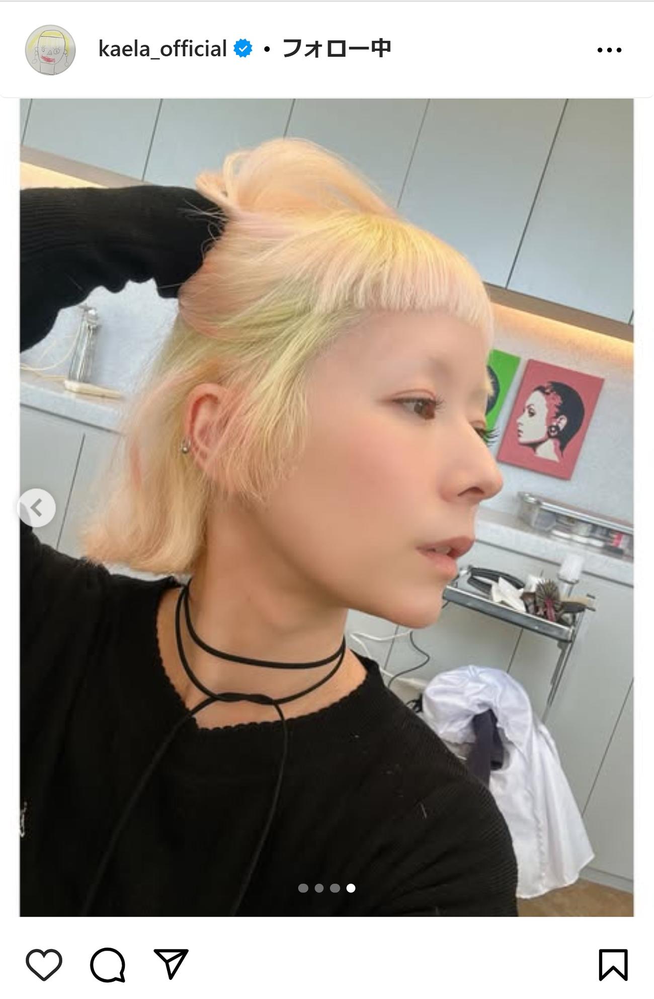 木村カエラのインスタグラムから