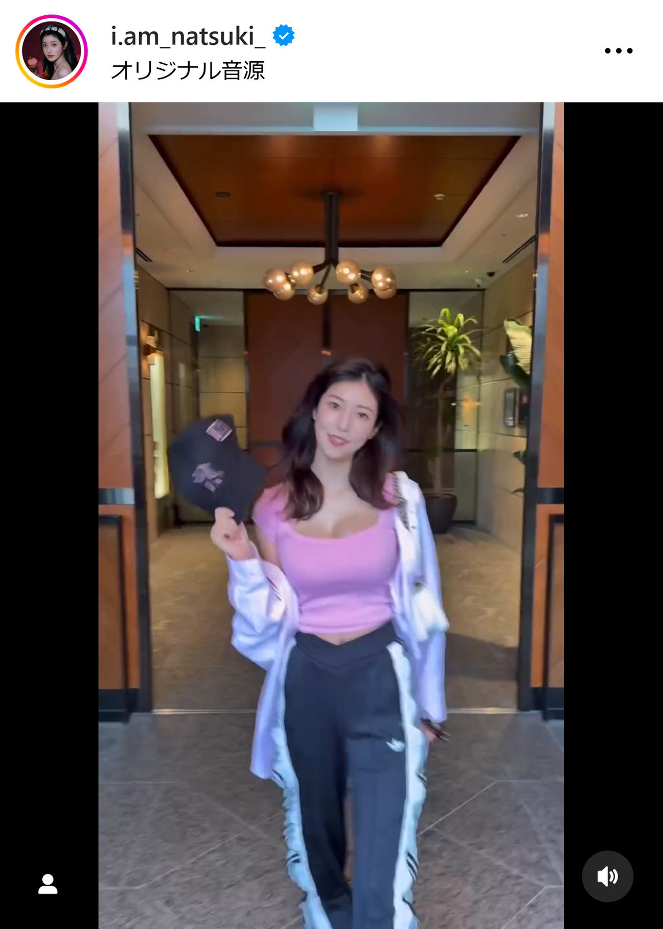 阿部なつきのインスタグラムから
