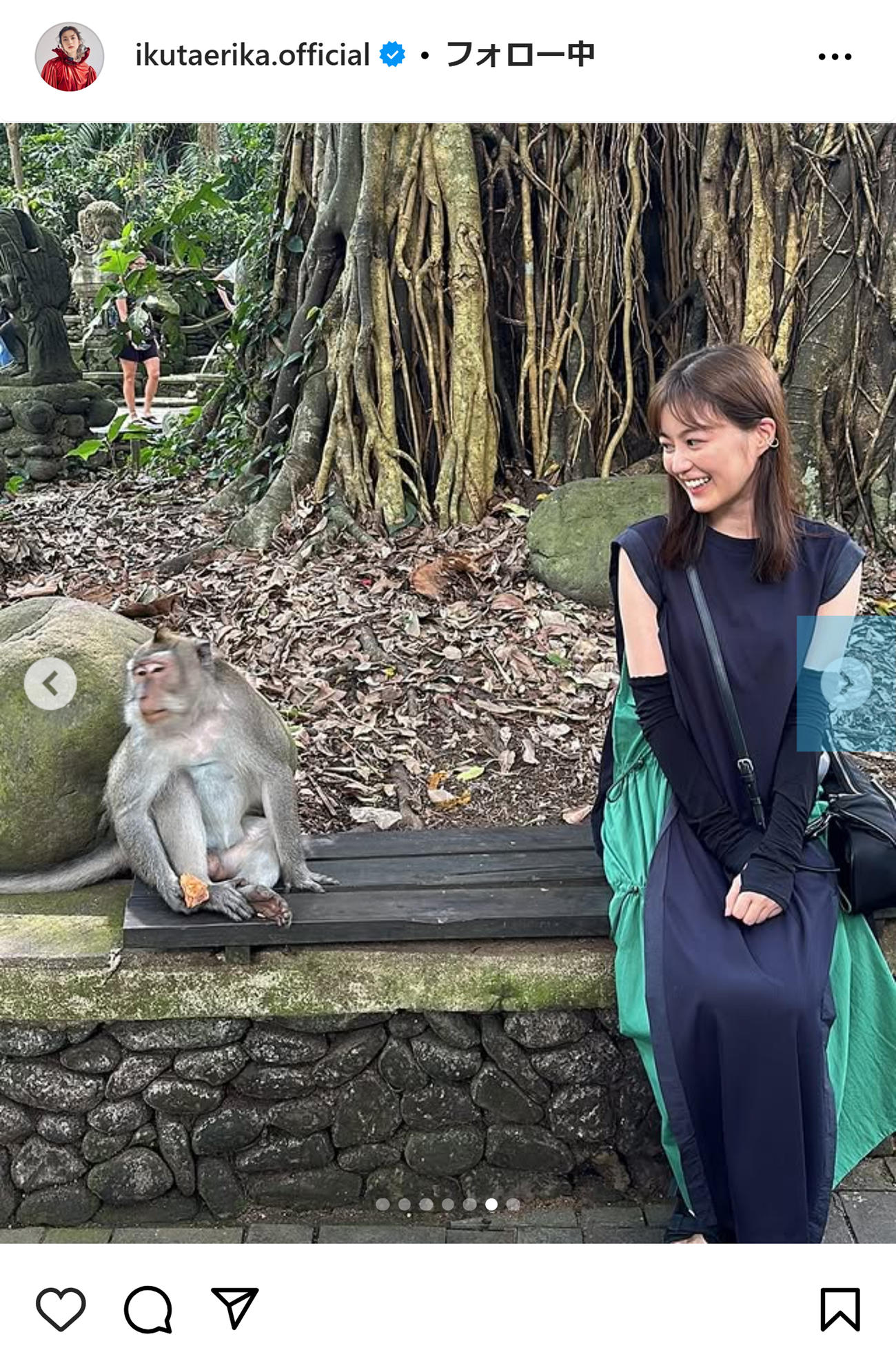 生田絵梨花のインスタグラムから