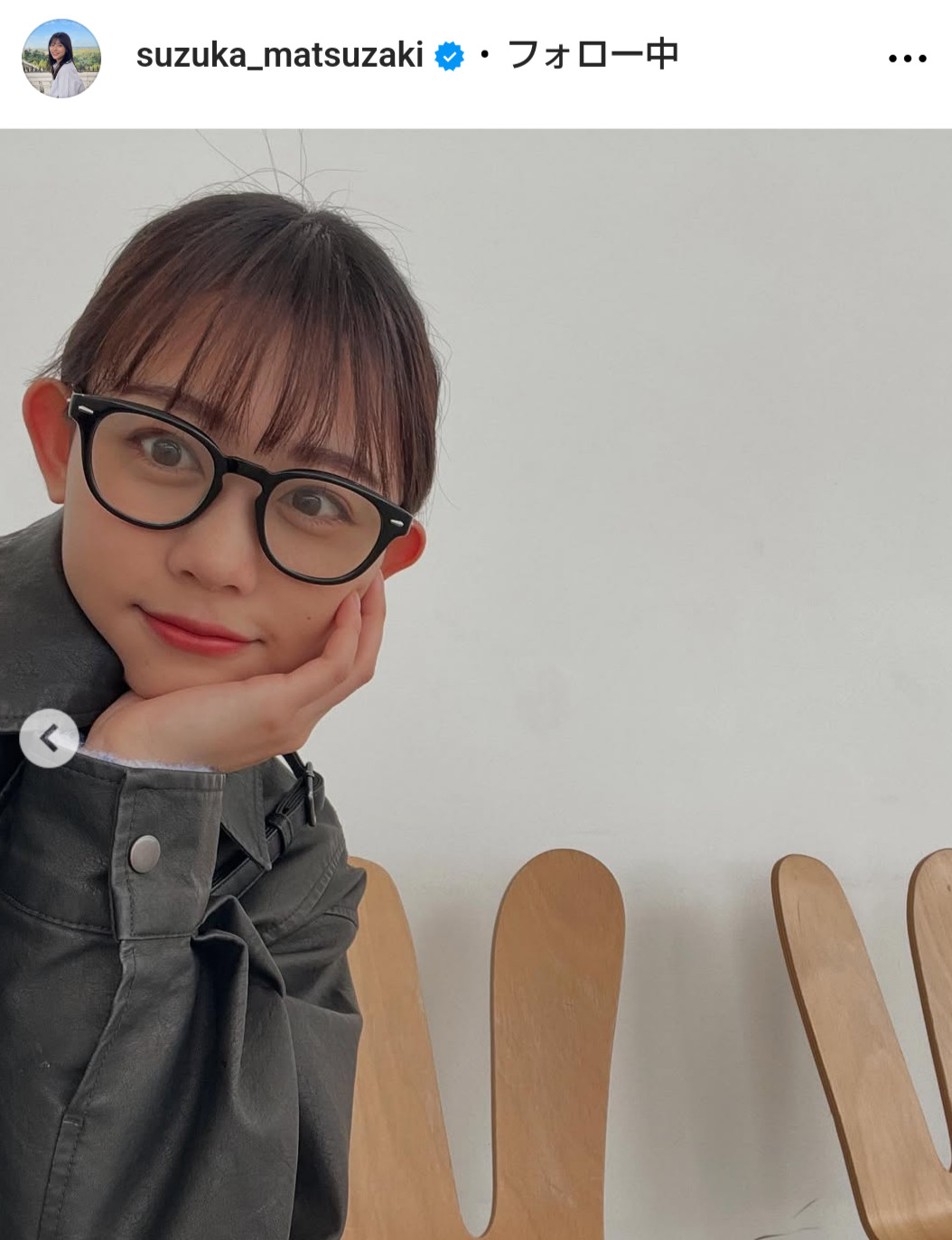 松崎涼佳アナのインスタグラムから