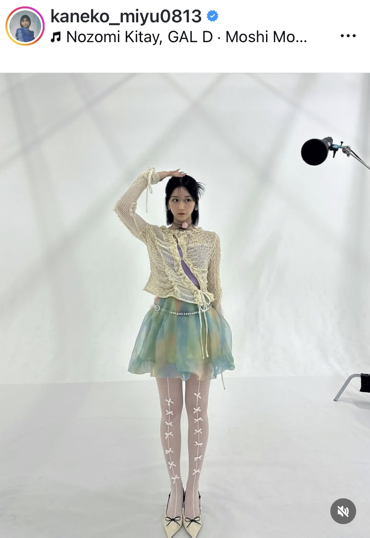 金子みゆのインスタグラムから