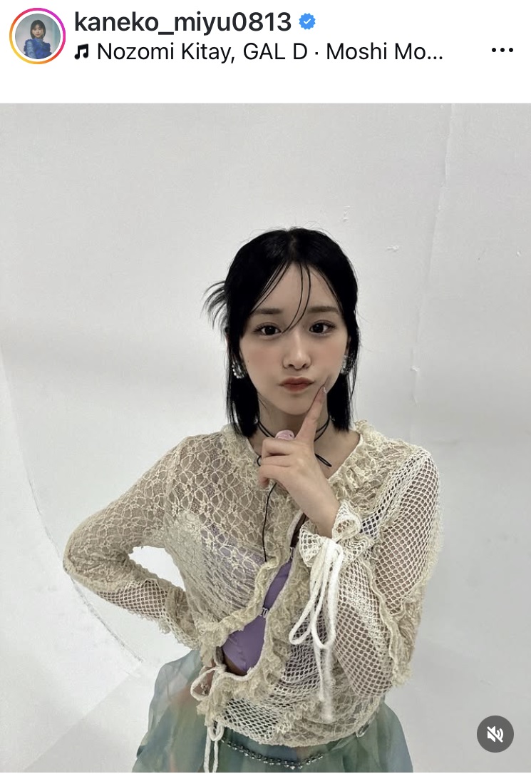 金子みゆのインスタグラムから