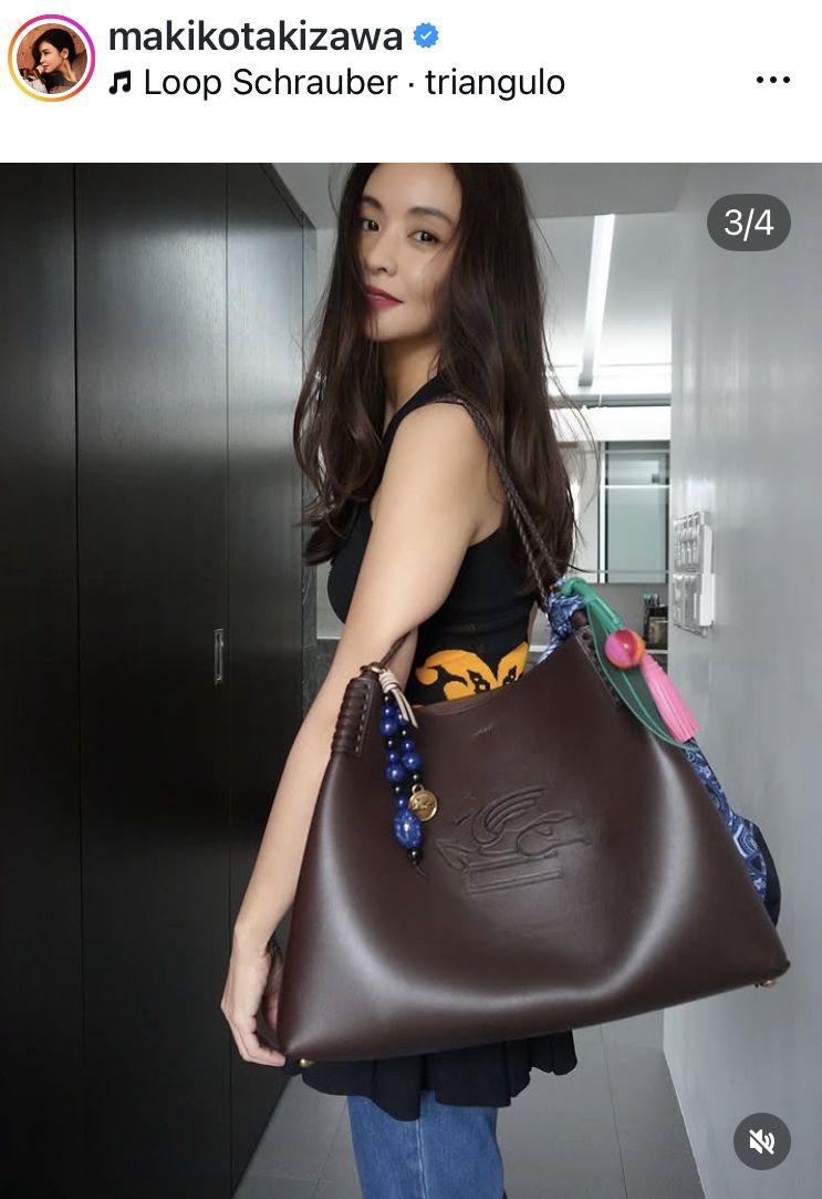 滝沢眞規子のインスタグラムから