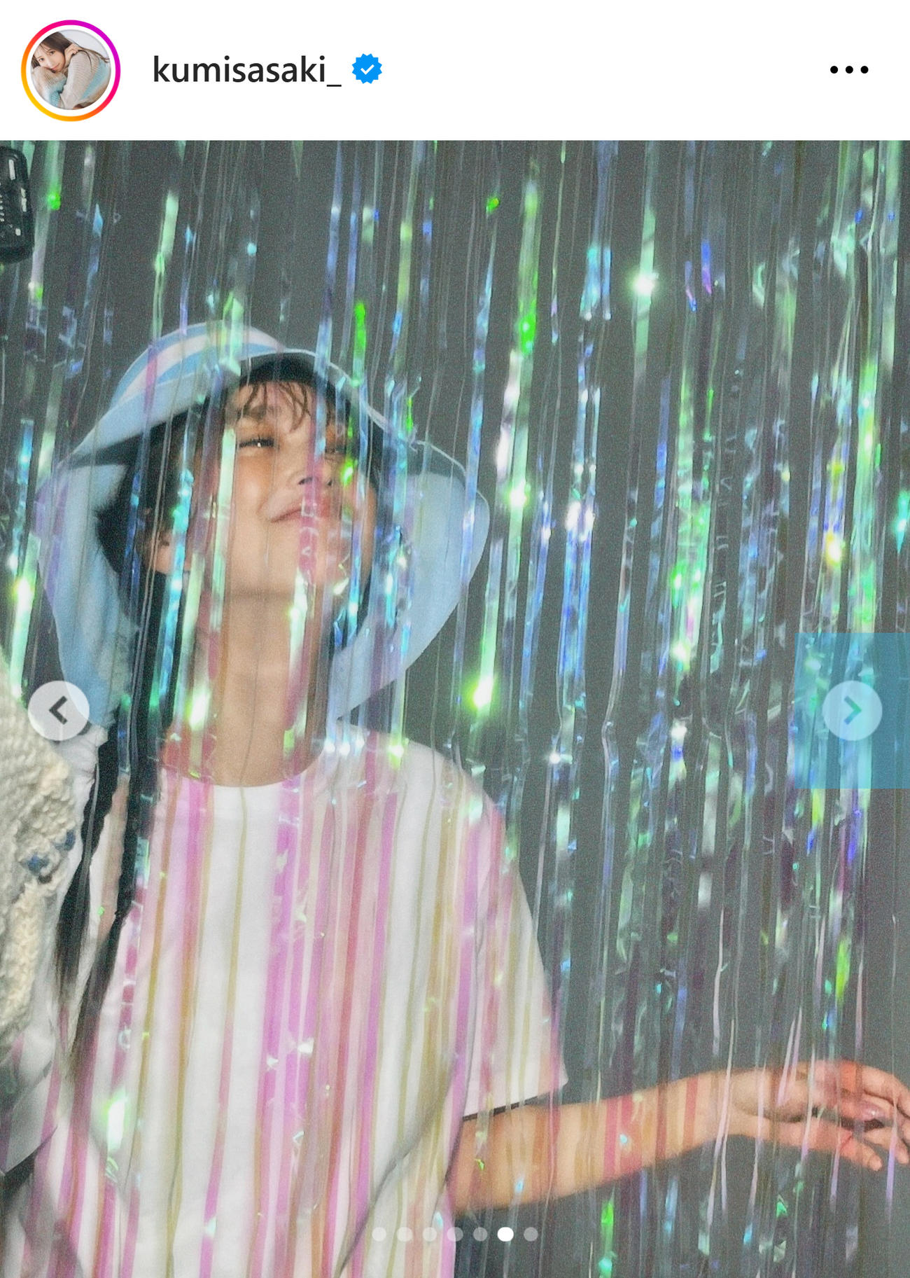 日向坂46佐々木久美のインスタグラムから