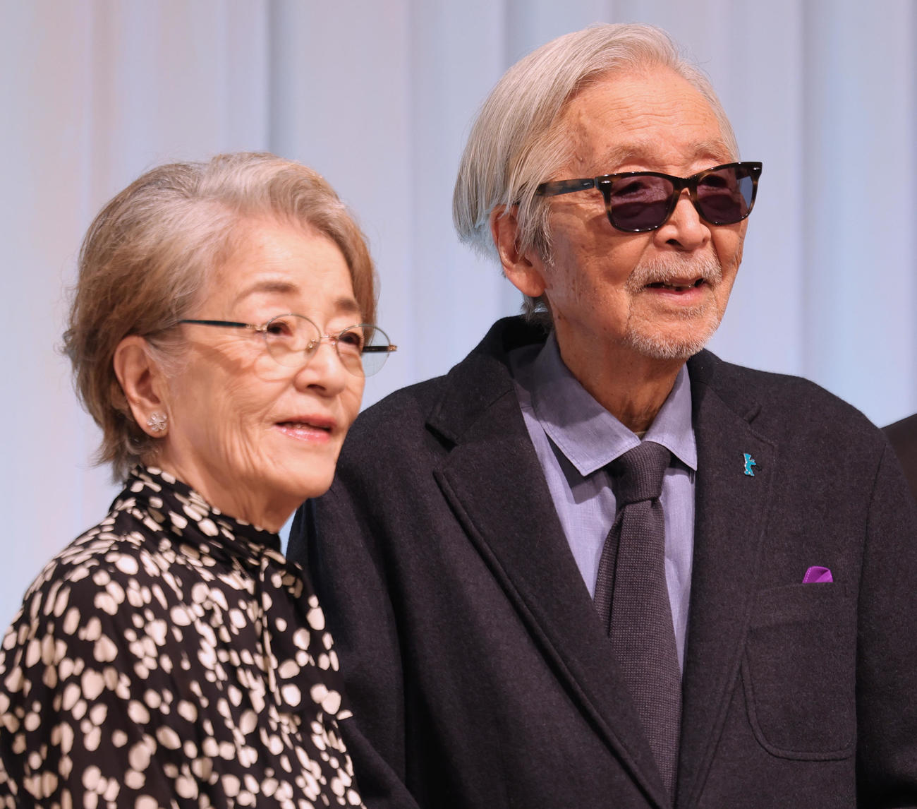 倍賞千恵子（左）と山田洋次監督（25年1月撮影）