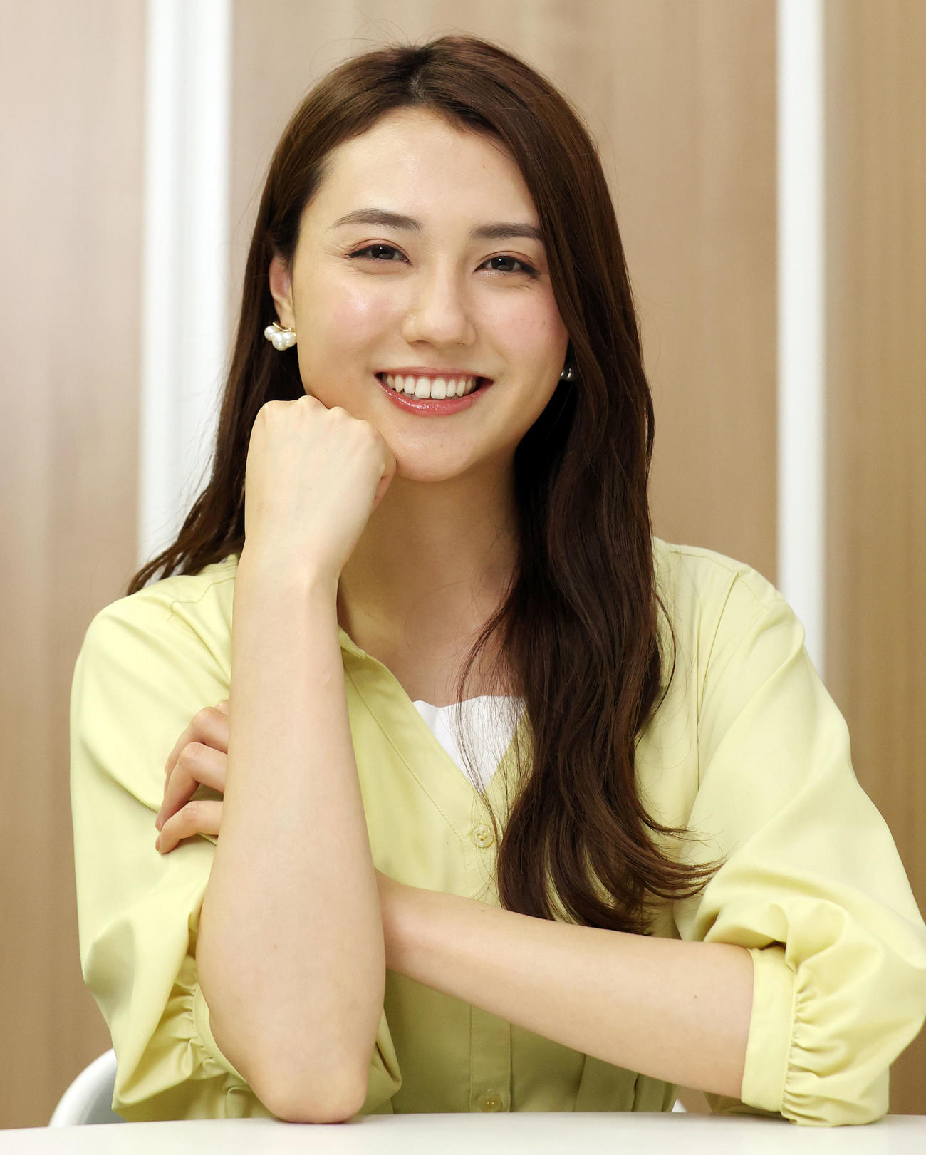 TBS山形純菜アナウンサー（2021年6月撮影）