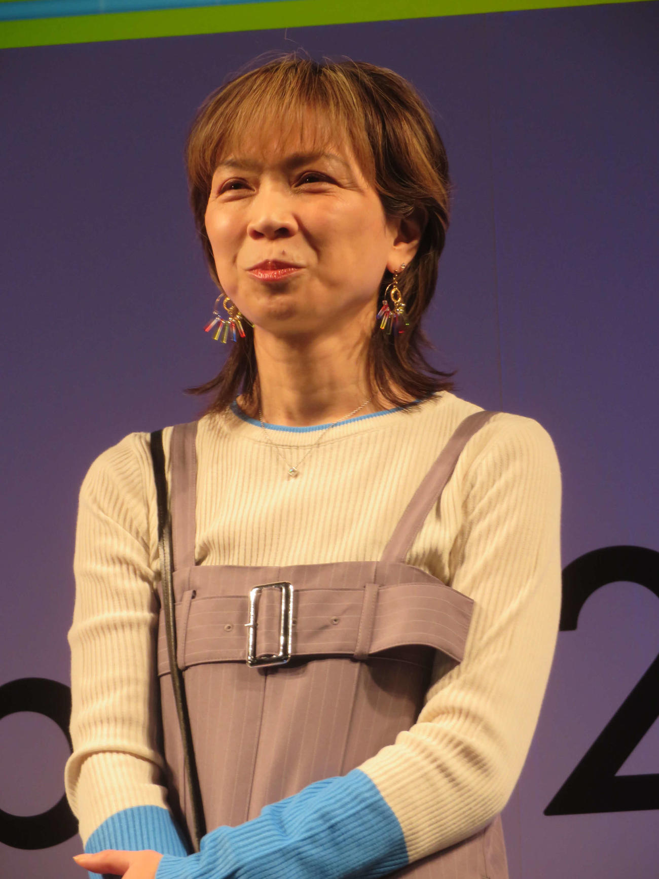 「デジモン25周年超進化ステージ」に出席した野田順子