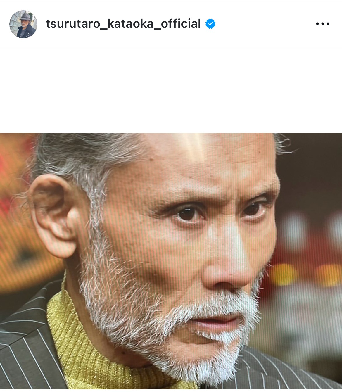片岡鶴太郎インスタグラムから