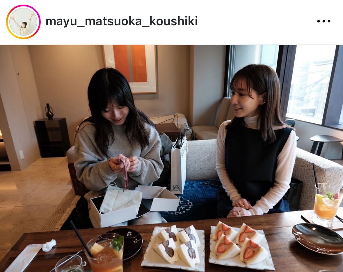 松岡茉優のインスタグラムから