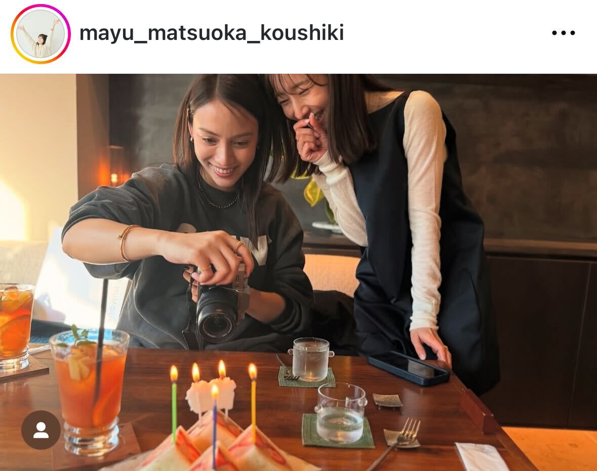 松岡茉優のインスタグラムから