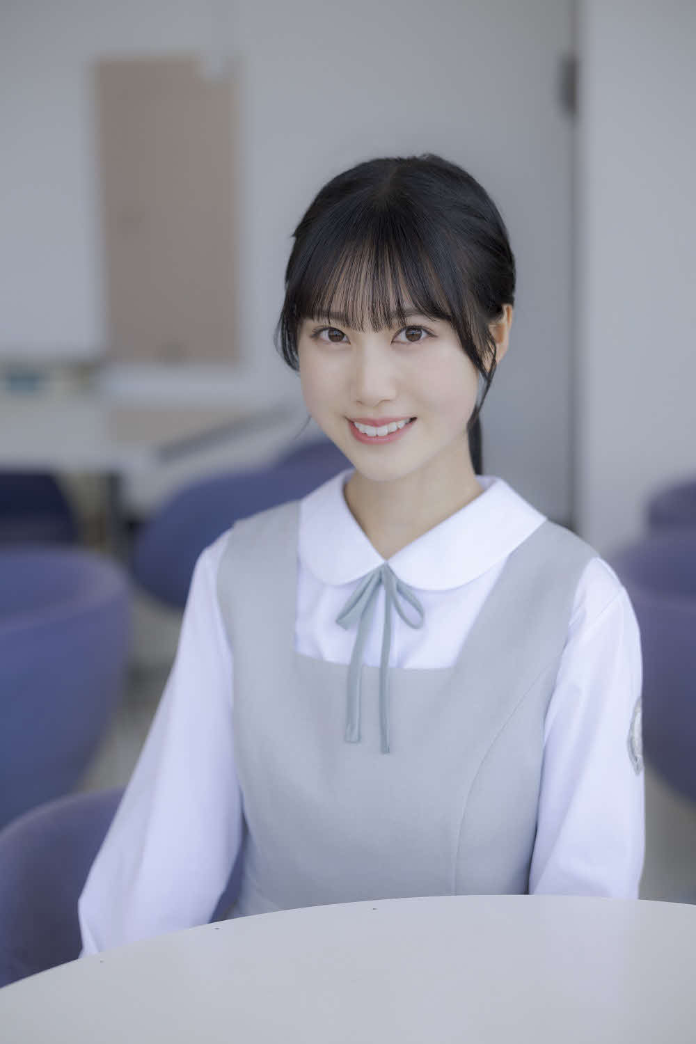 日向坂46に新加入した五期生の鶴崎仁香
