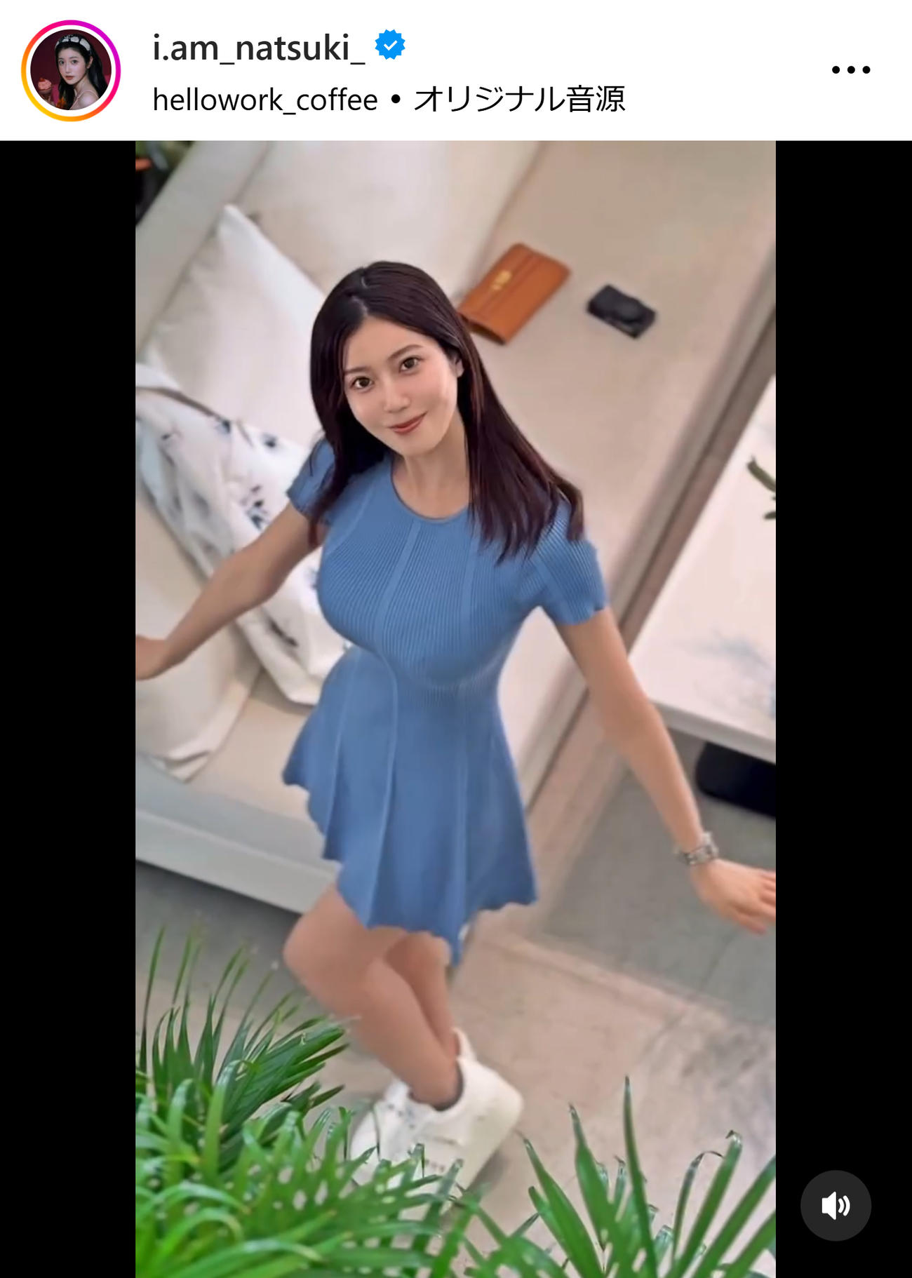 阿部なつきのインスタグラムから