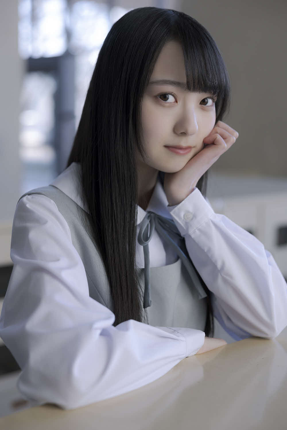 日向坂46に新加入した五期生の佐藤優羽