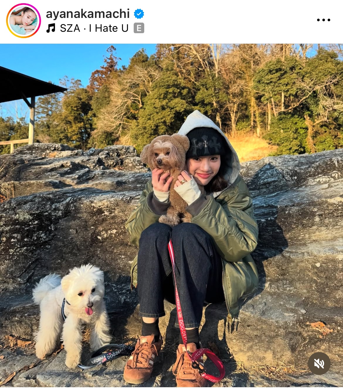 中町綾のインスタグラムから