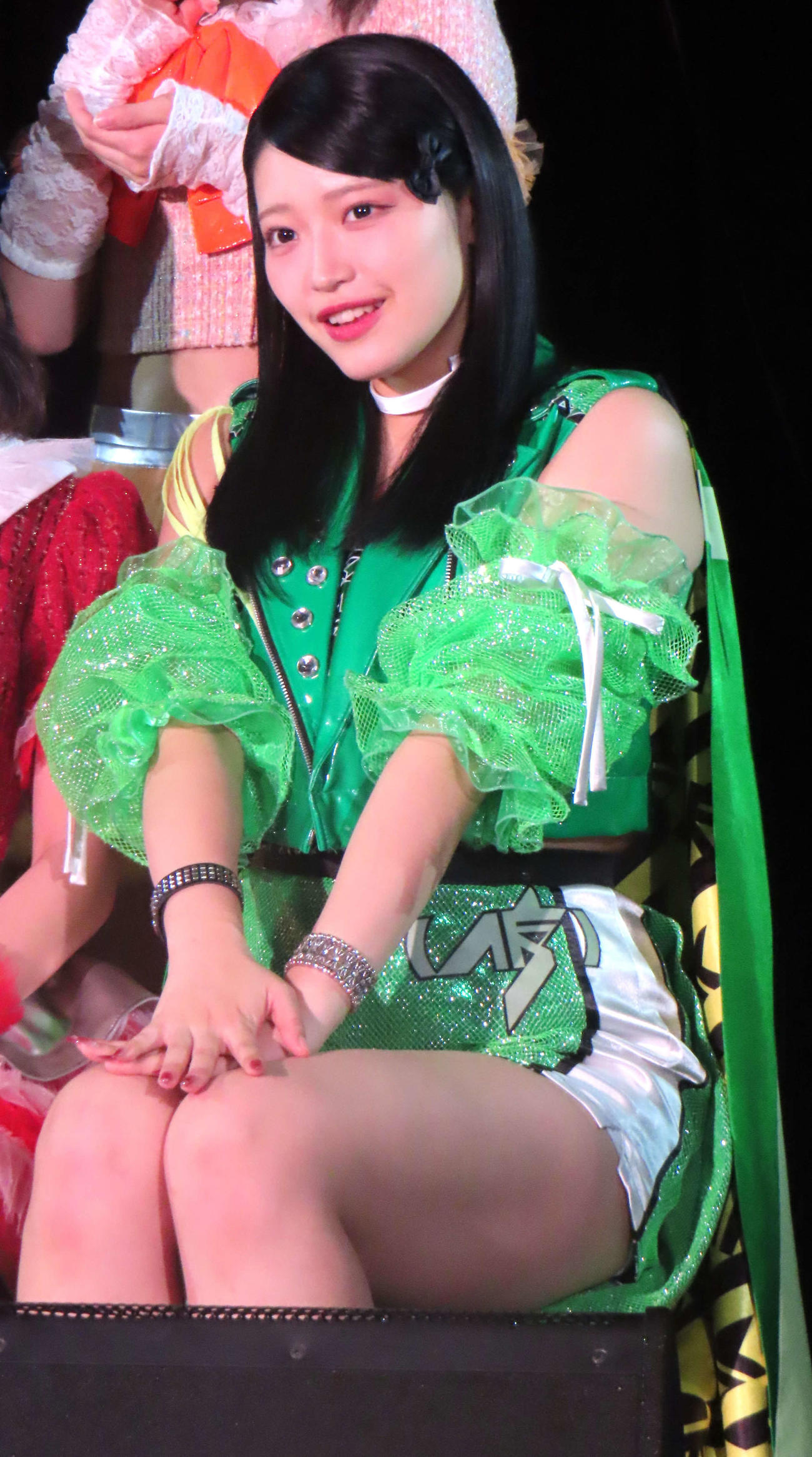 アップアップガールズ（仮）の鈴木芽生菜（2024年1月撮影）