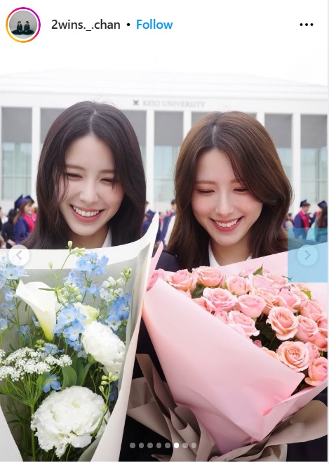 鈴木みな、まりあのインスタグラムから