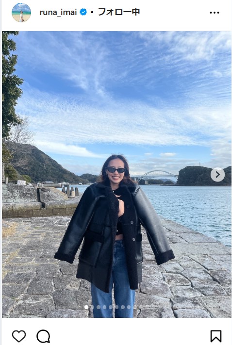 今井月のインスタグラムから