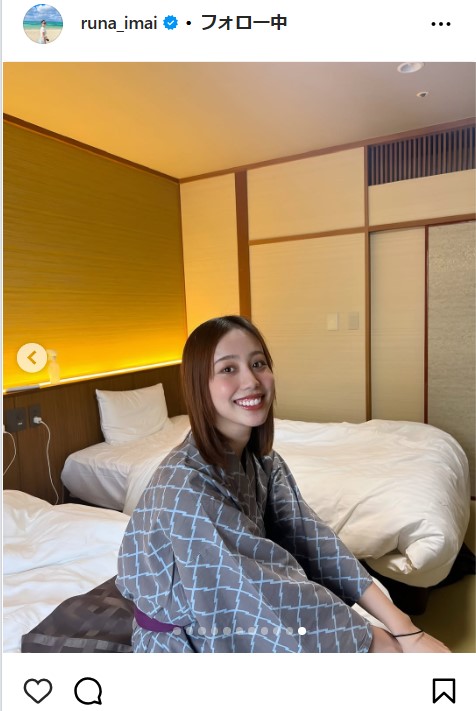 今井月のインスタグラムから