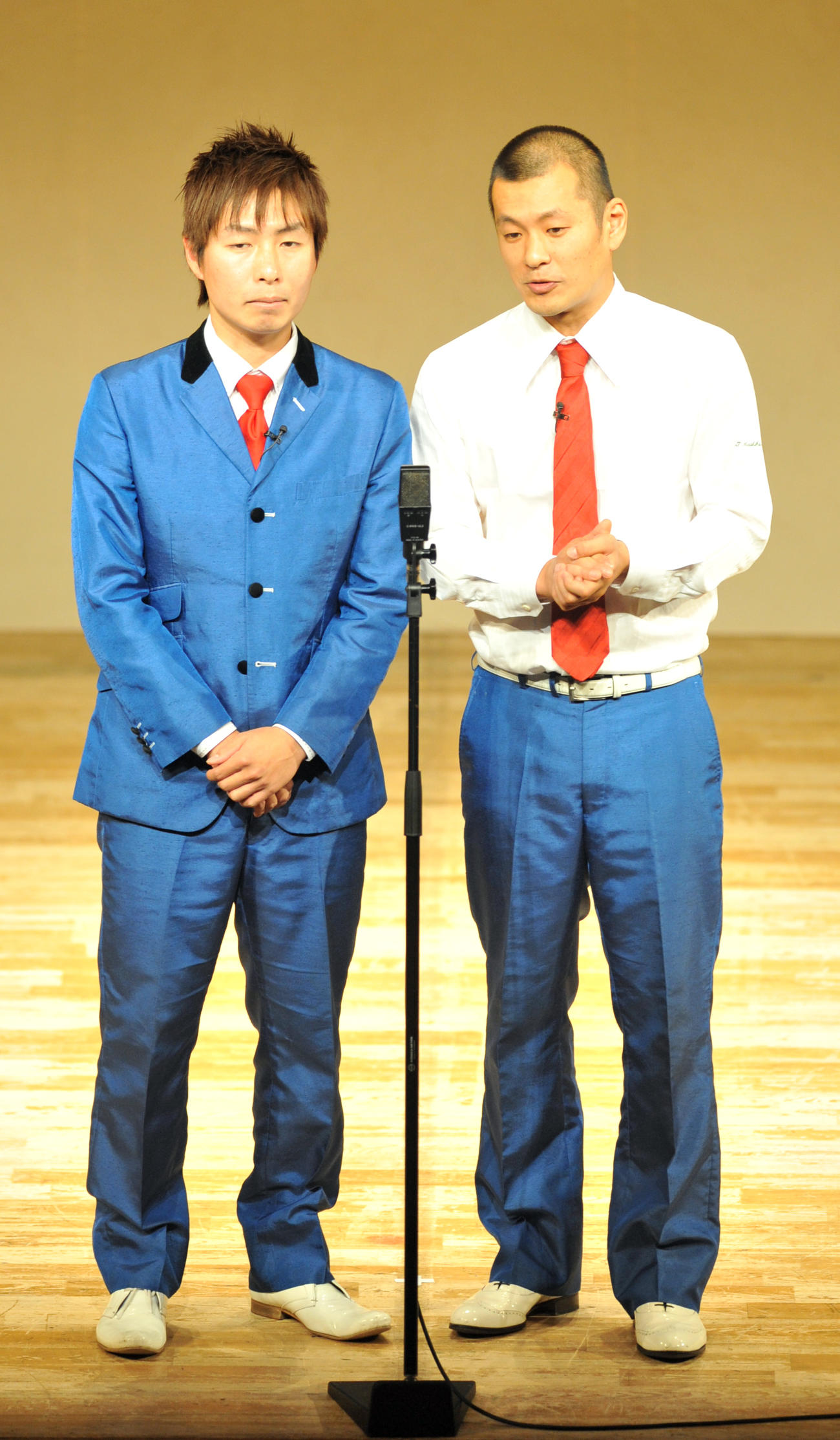 福田薫（左）と益子卓郎