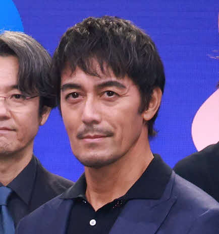 TBS DRAMA COLLECTION 2025 Springに参加した阿部寛（撮影・中島郁夫）