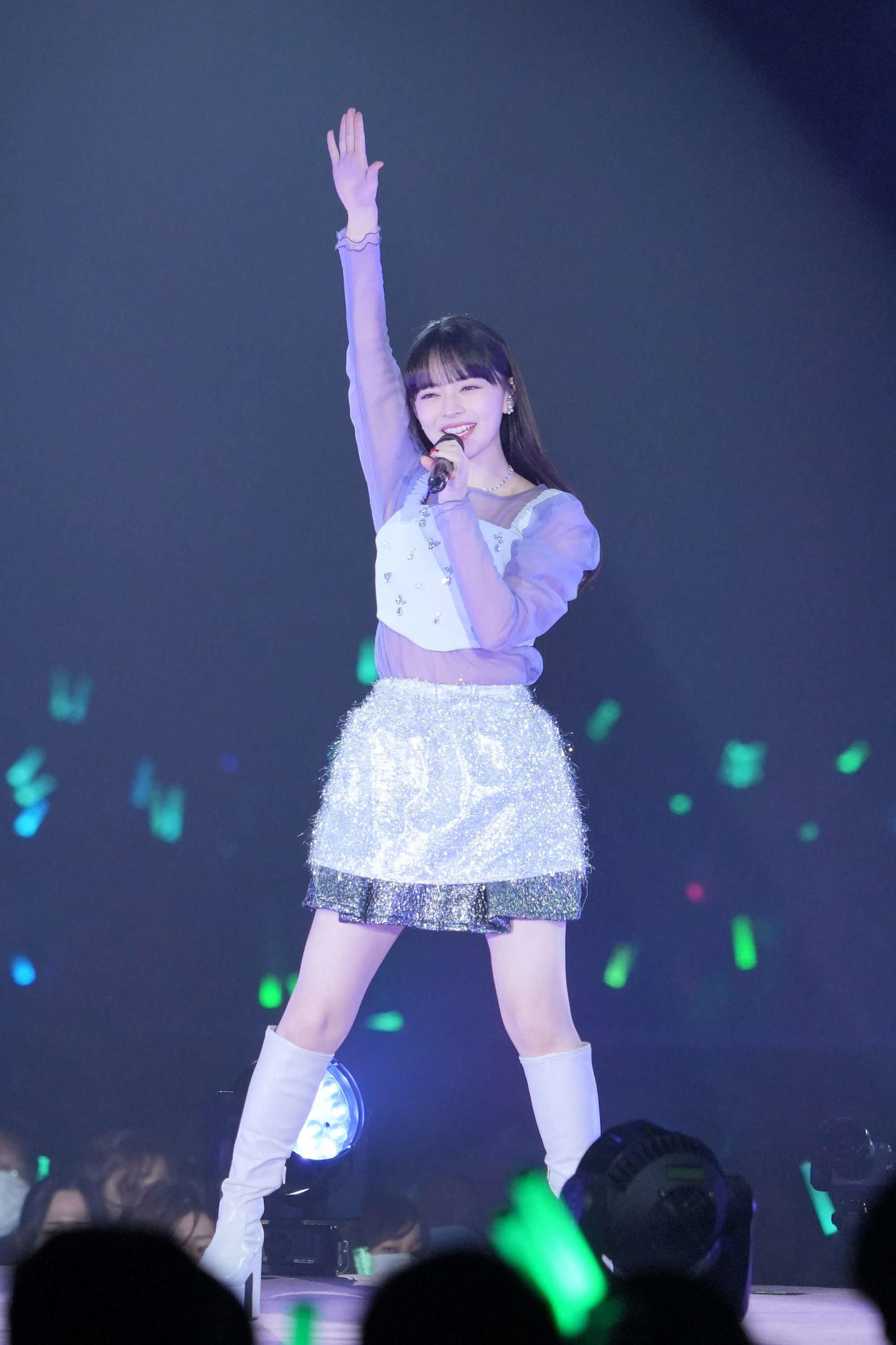 松浦亜弥「LOVE涙色」をソロで歌う上國料萌衣