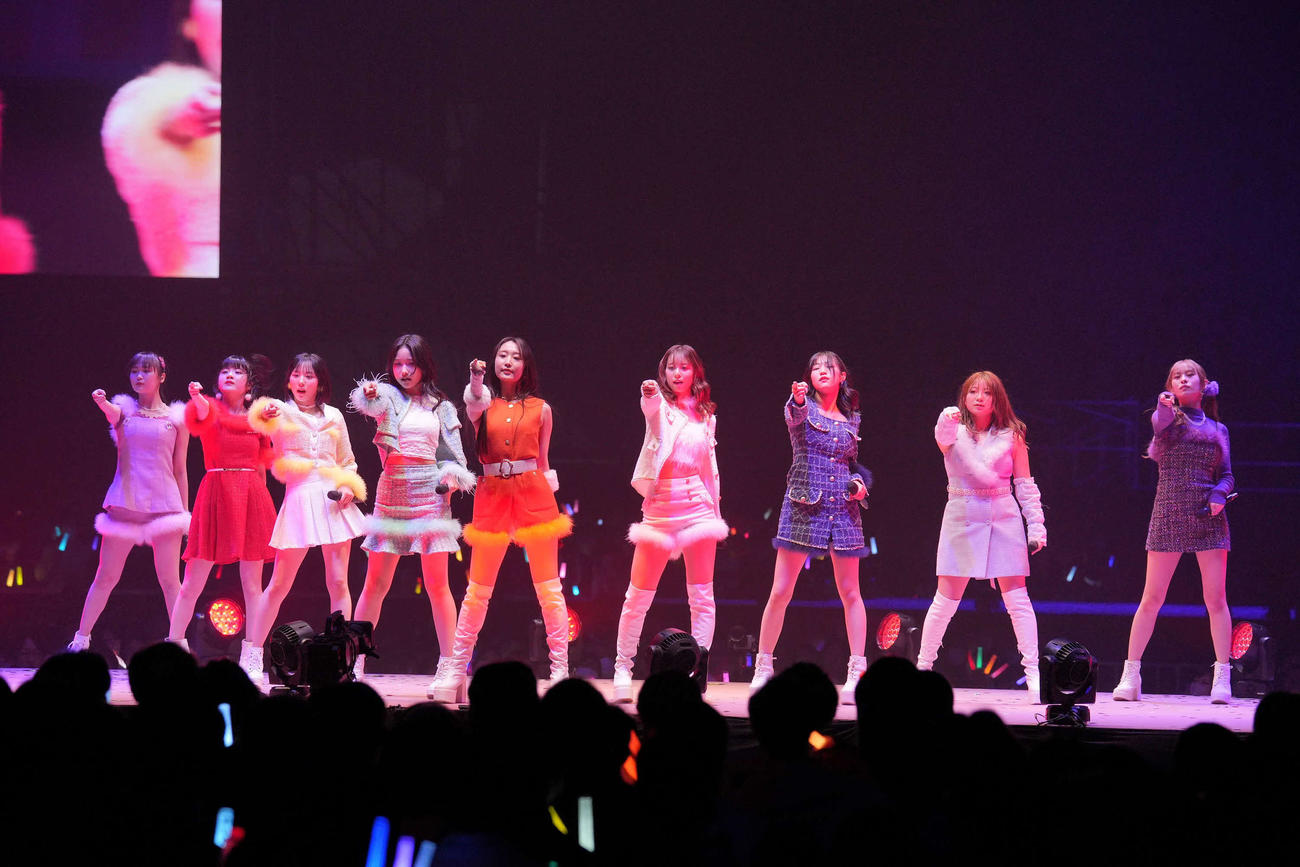 「Hello！　Project　ひなフェス2025」に出演したJuice＝Juice