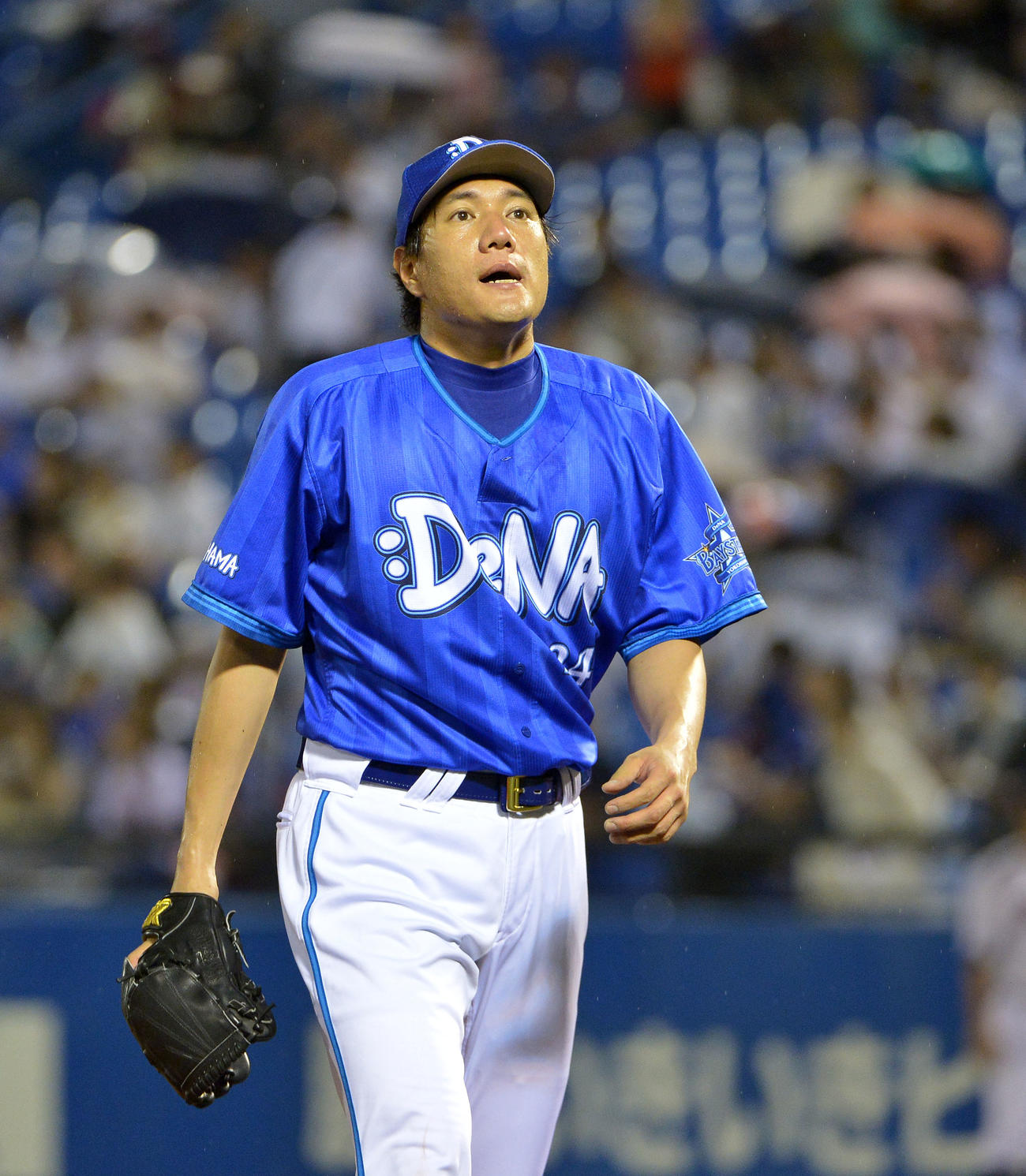 DeNA時代の林昌範氏（2014年7月12日撮影）