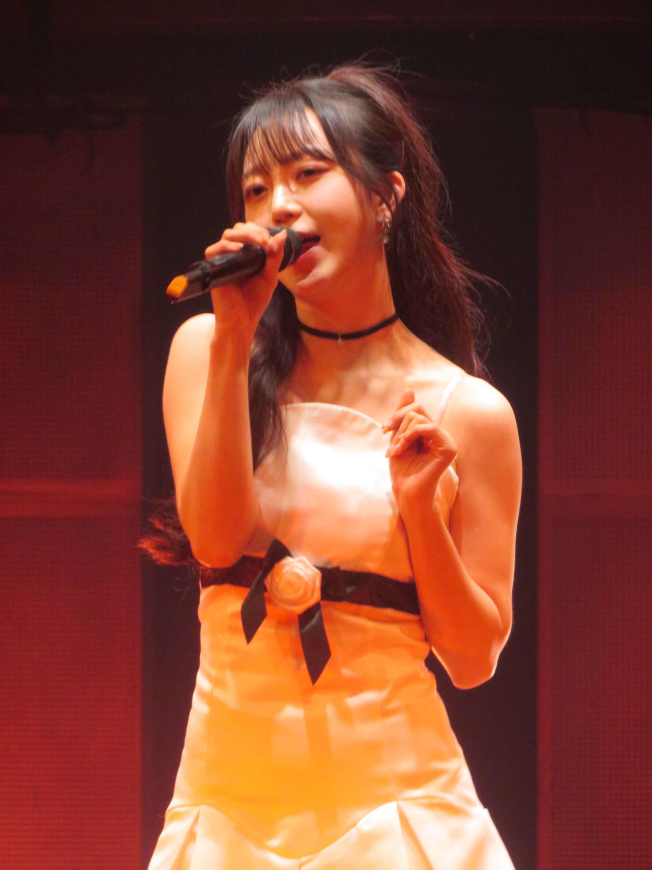 「トロット・ガールズ・ジャパン東京コンサート～川の流れのように～」に参加したキム・ソヒ