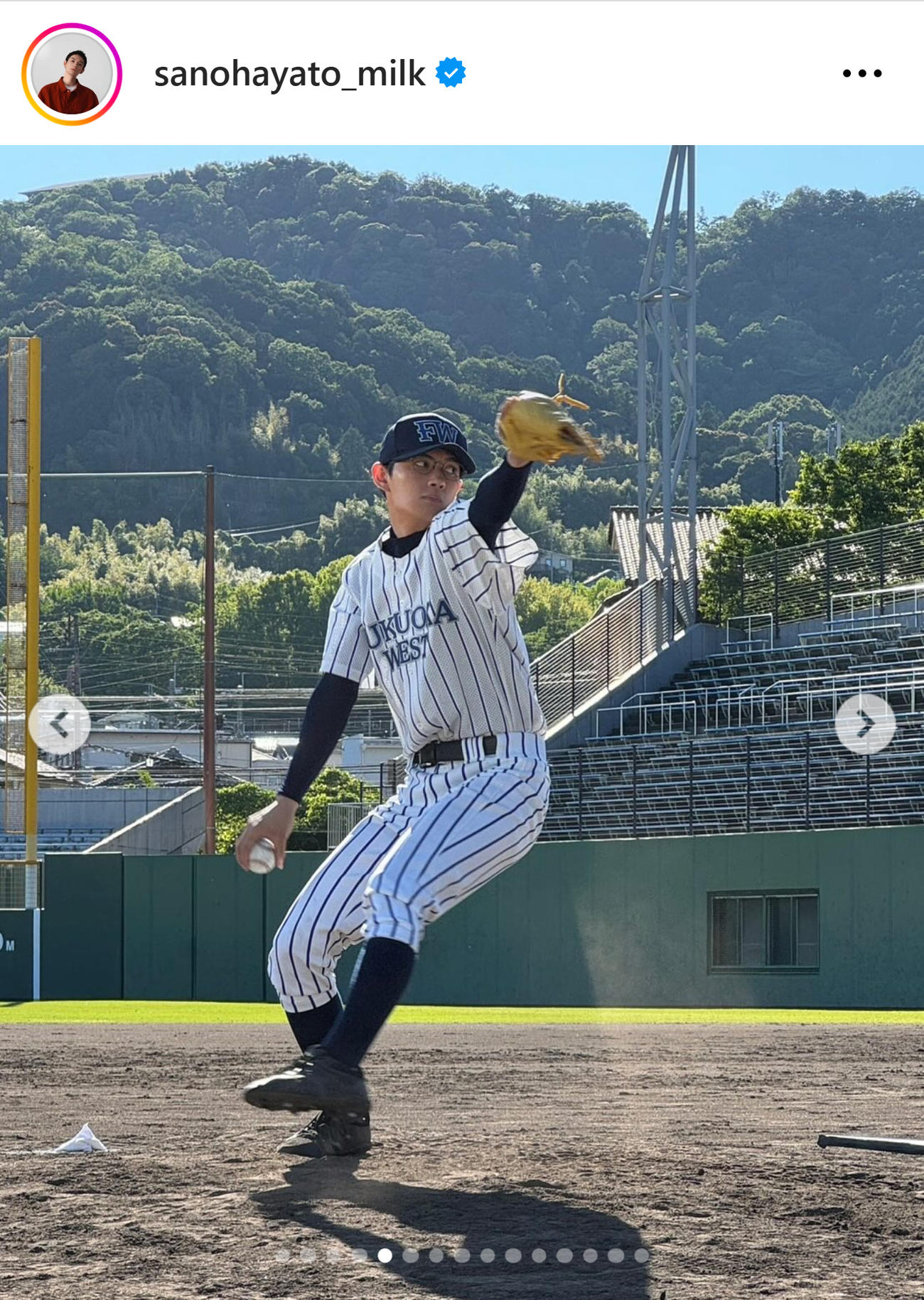 佐野勇斗のインスタグラムから