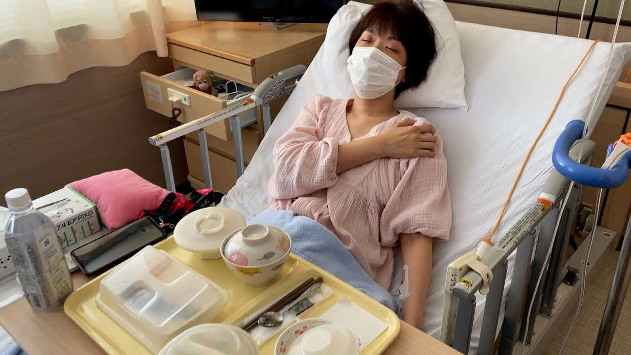 入院中の市川由紀乃