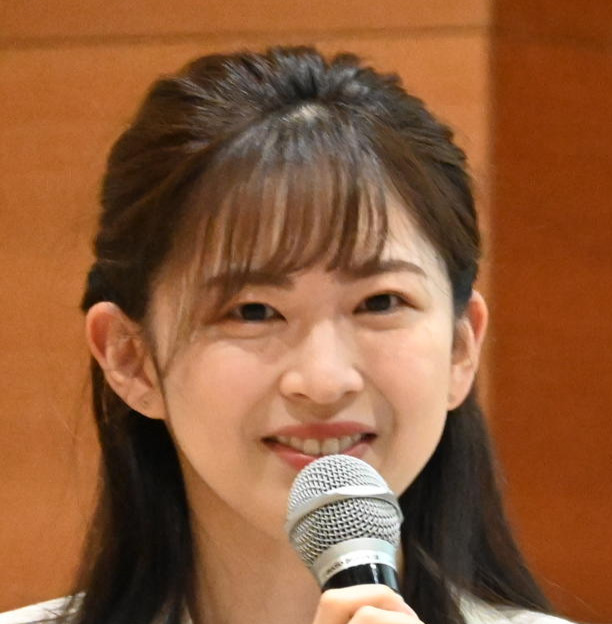 読売テレビの西尾桃アナウンサー（24年3月撮影）