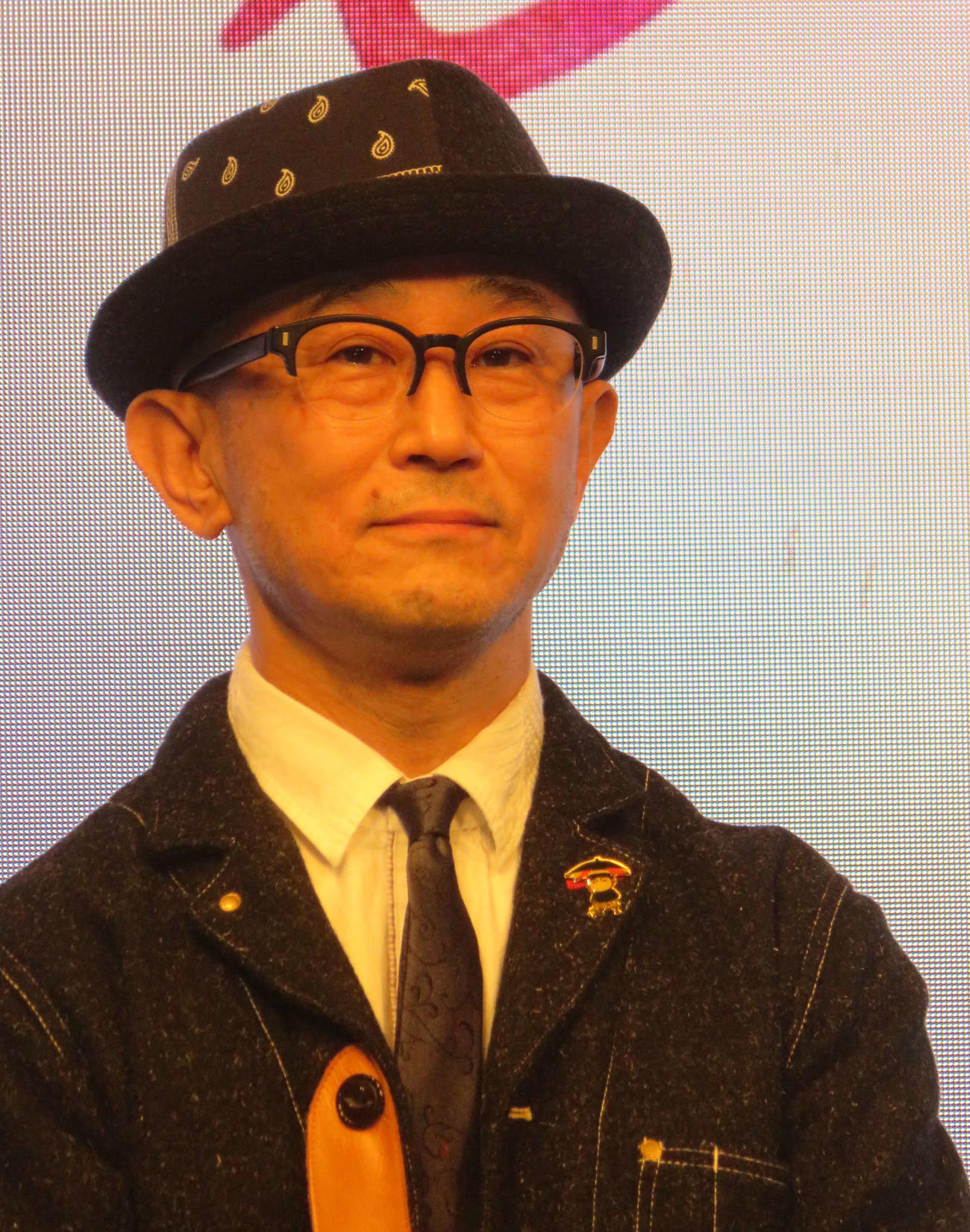 映画「花まんま」完成報告会見に出席した前田哲監督