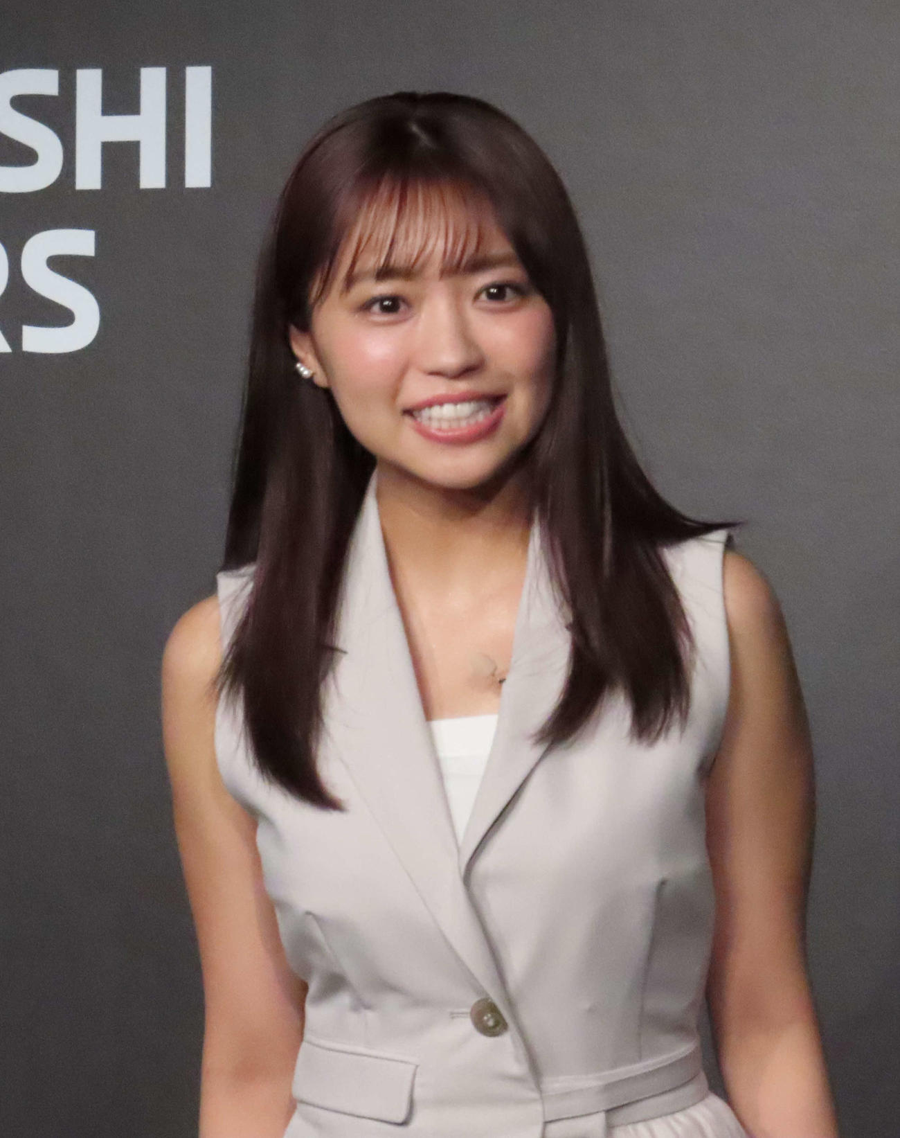 三菱自動車新デジタルサービス発表会に出席した大原優乃