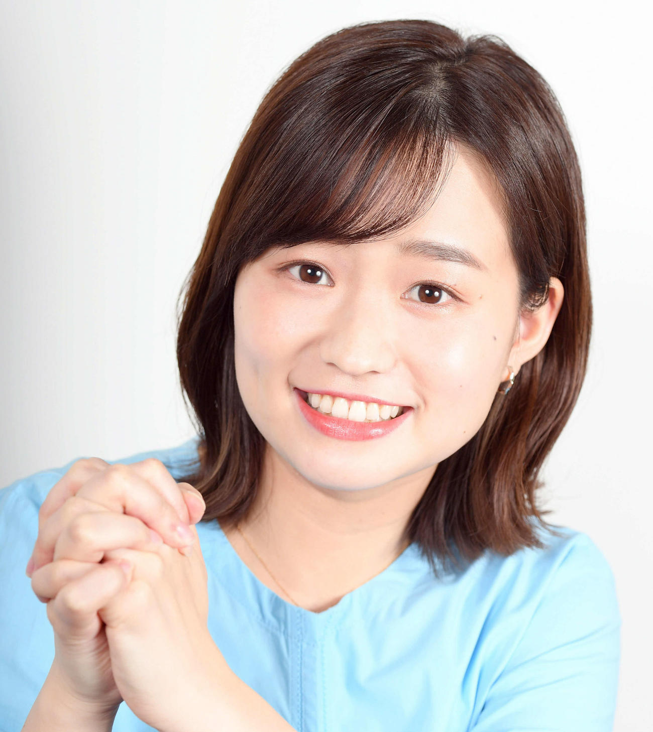 篠原梨菜アナ（2021年12月撮影）