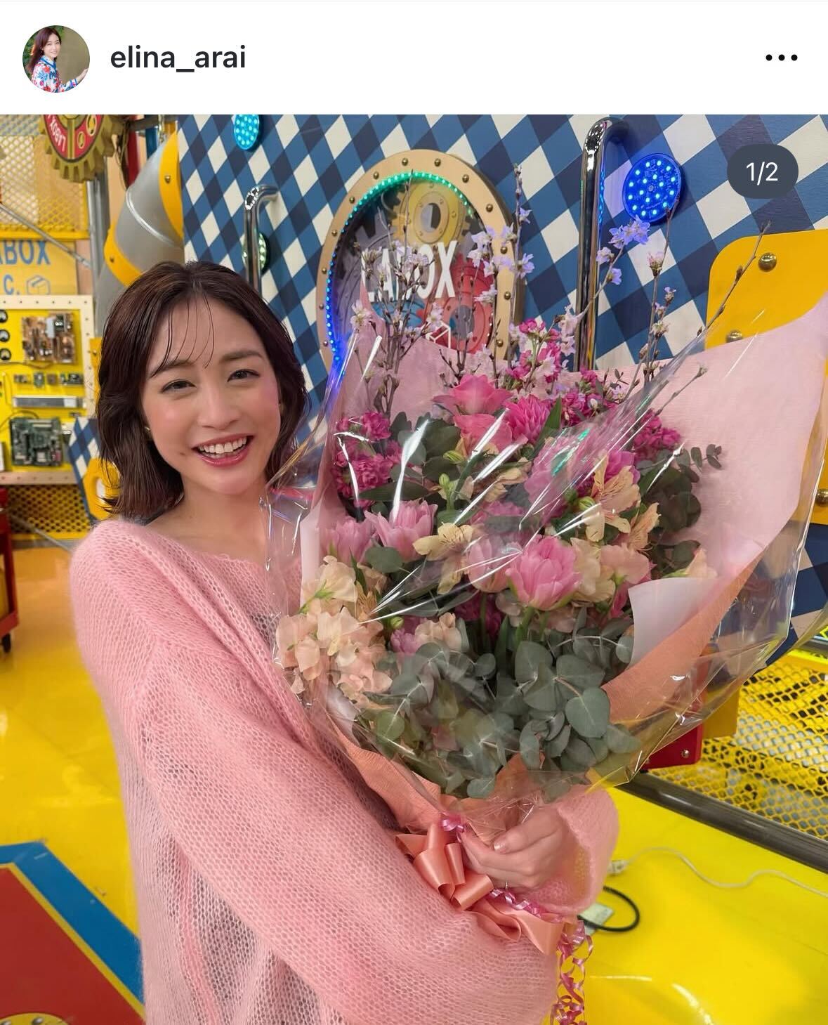 新井恵理那のインスタグラムから