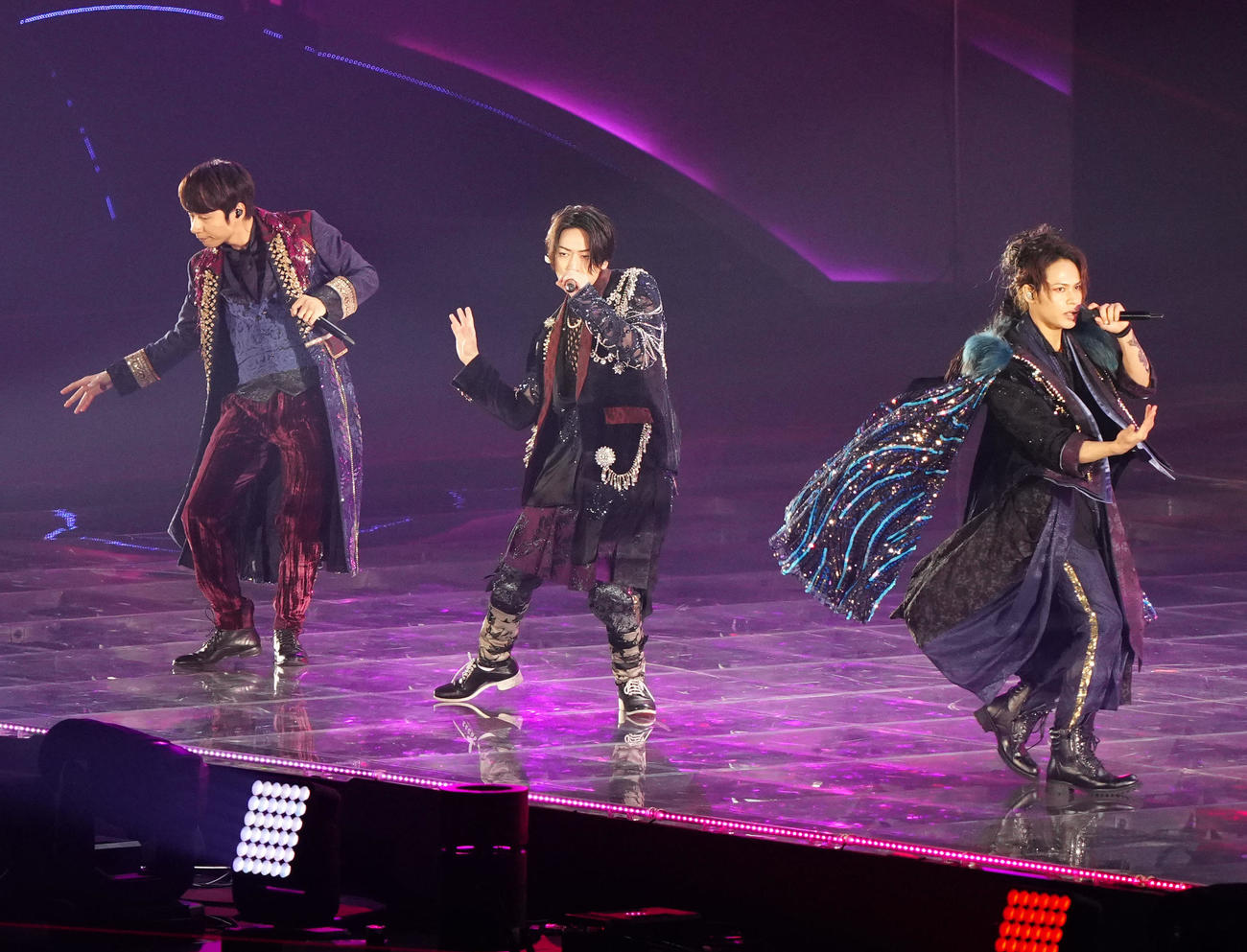 2024年4月10日、イベント「WE ARE！Let’s get the party STARTO！！」に臨むKAT－TUN