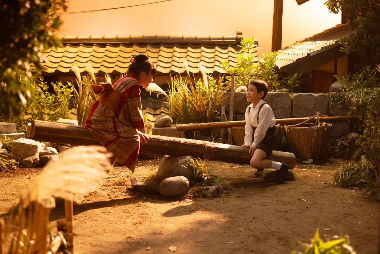 NHK連続テレビ小説「あんぱん」の1場面（C）NHK