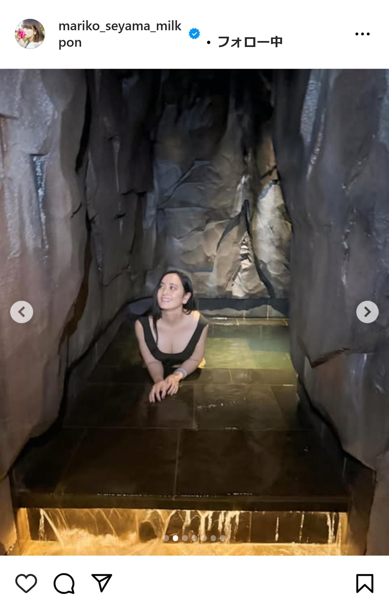 脊山麻理子のインスタグラムから