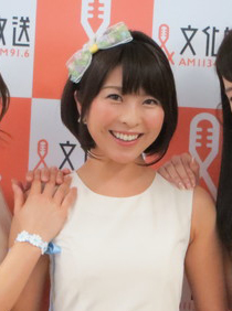 小尾渚沙（2016年2月撮影）