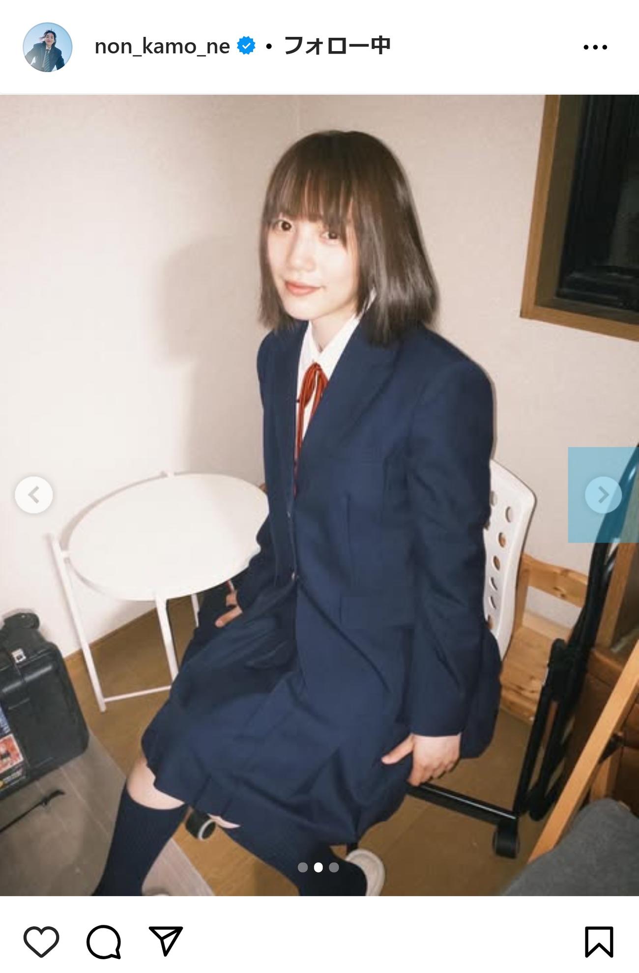 のんのインスタグラムから