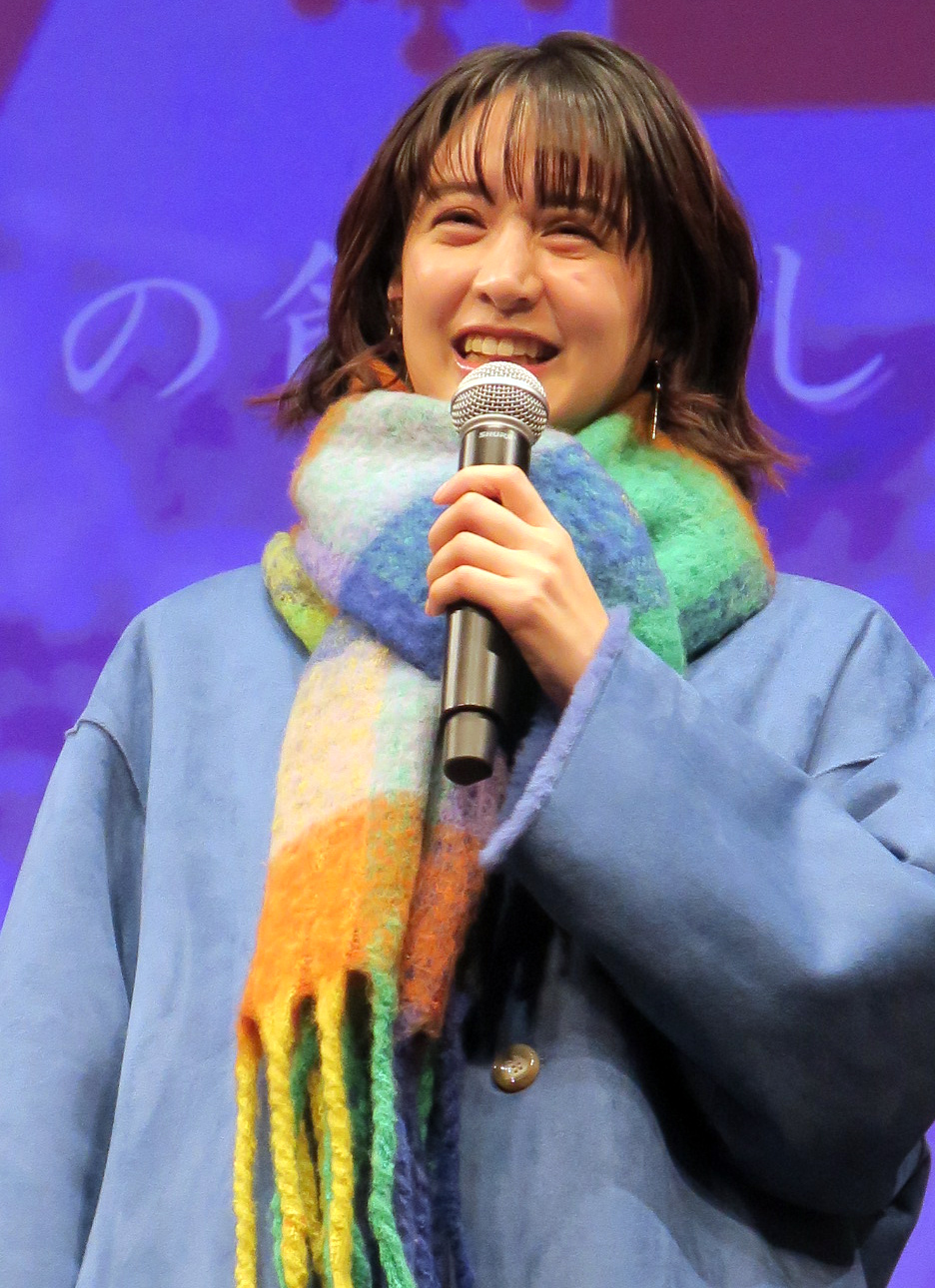 MBS／TBS連続ドラマ「ゲレンデ飯」トークイベントに登場した山本美月