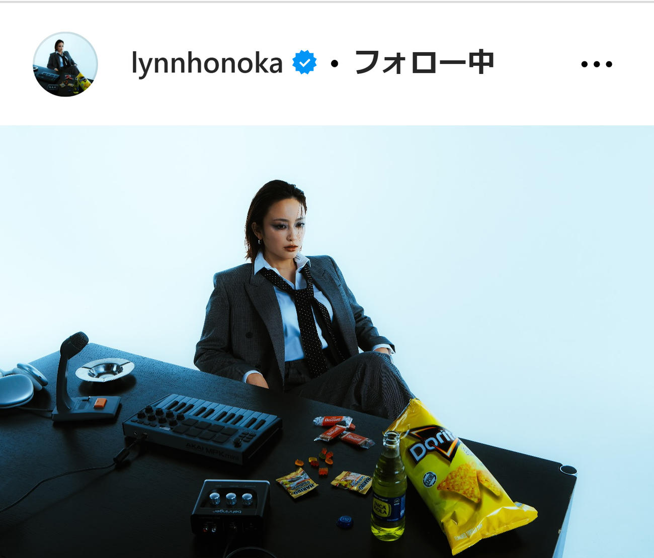 ほのかりん改めLYNN HONOKAのインスタグラムから
