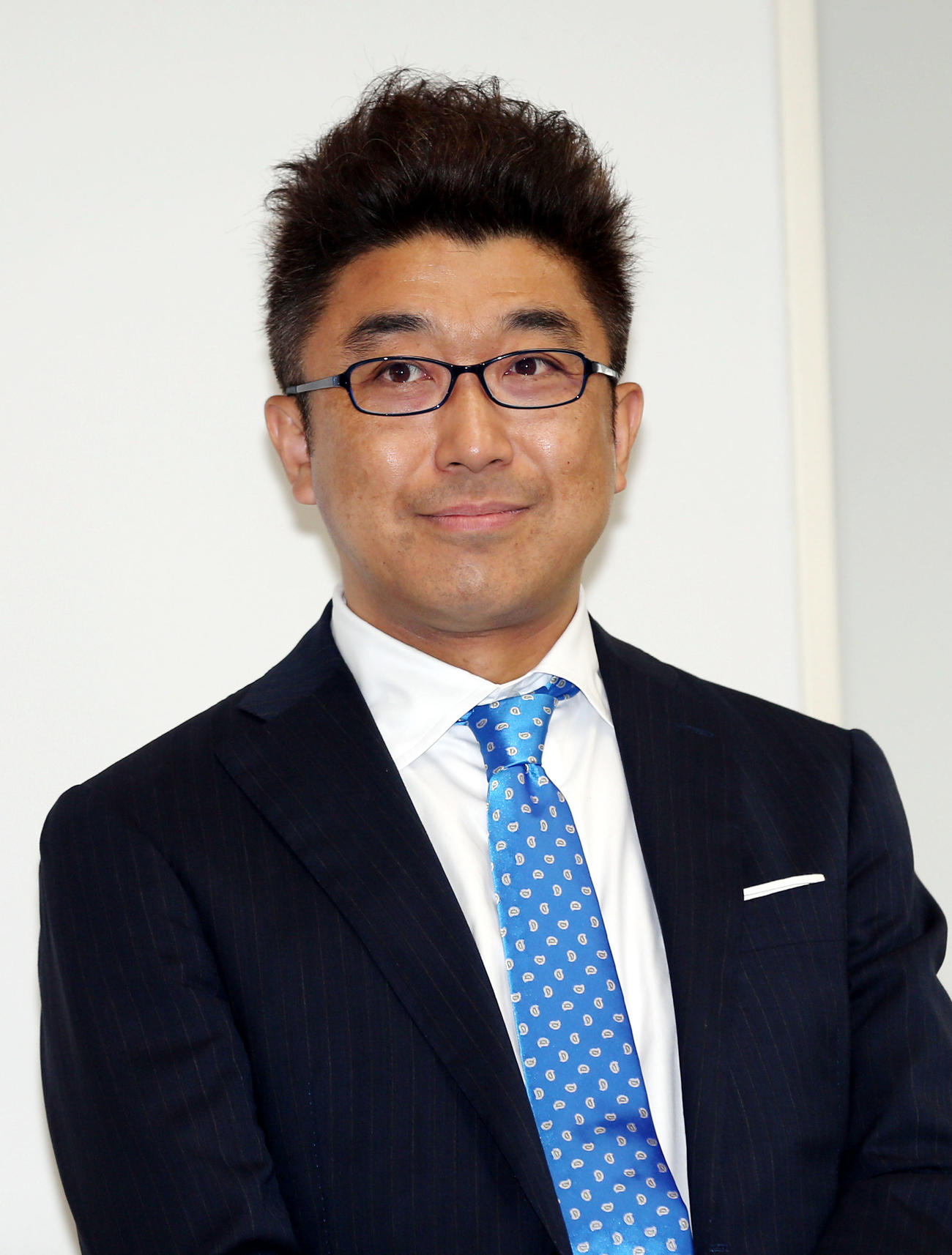 フジテレビ青嶋達也アナウンサー（2013年7月撮影）