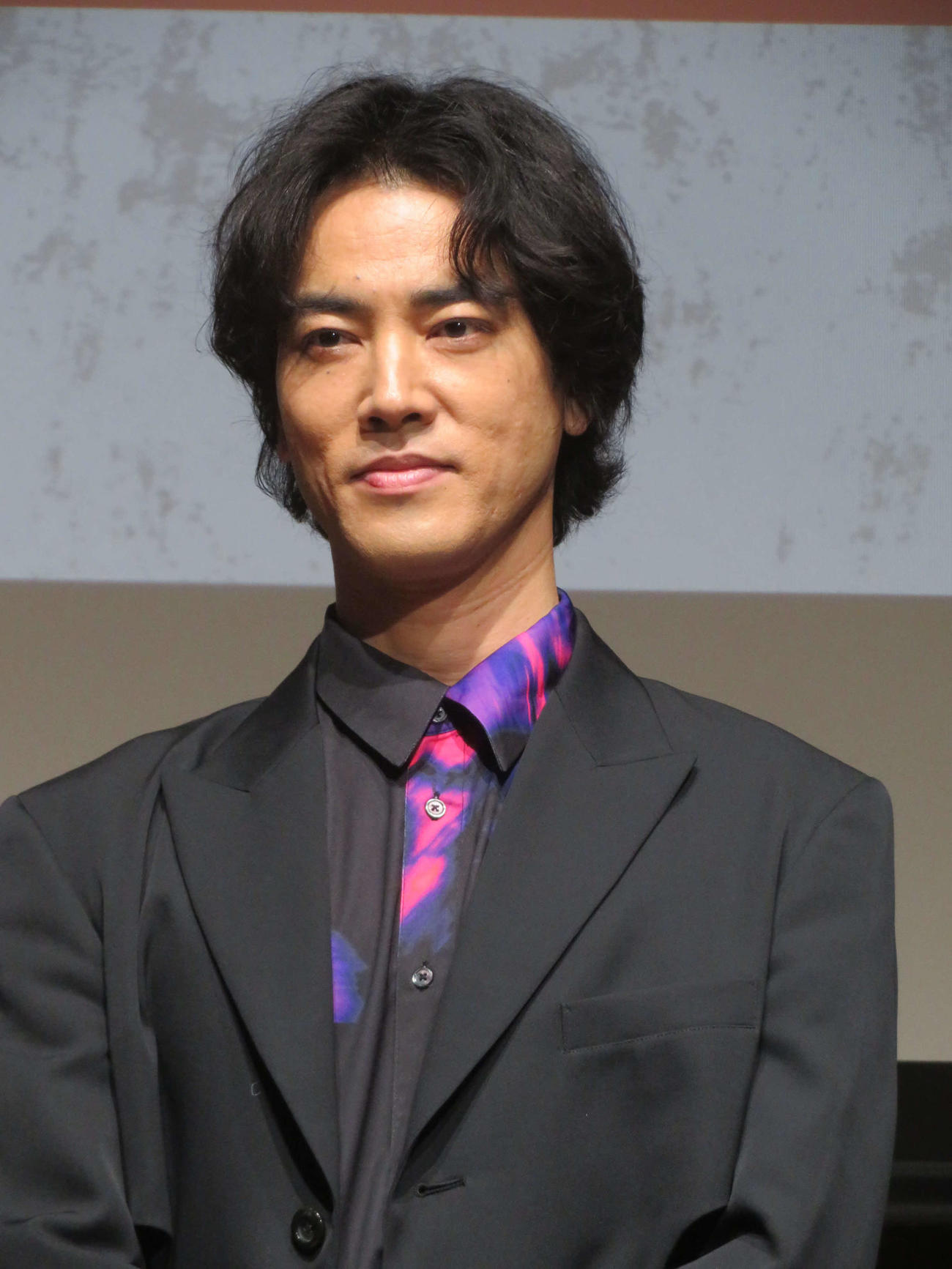 ABC制作テレビ朝日系ドラマ「いつか、ヒーロー」制作発表会見に出席した桐谷健太