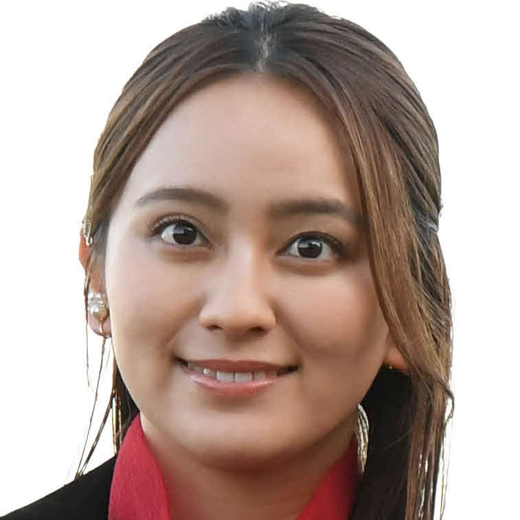 岡田結実（2024年1月撮影）