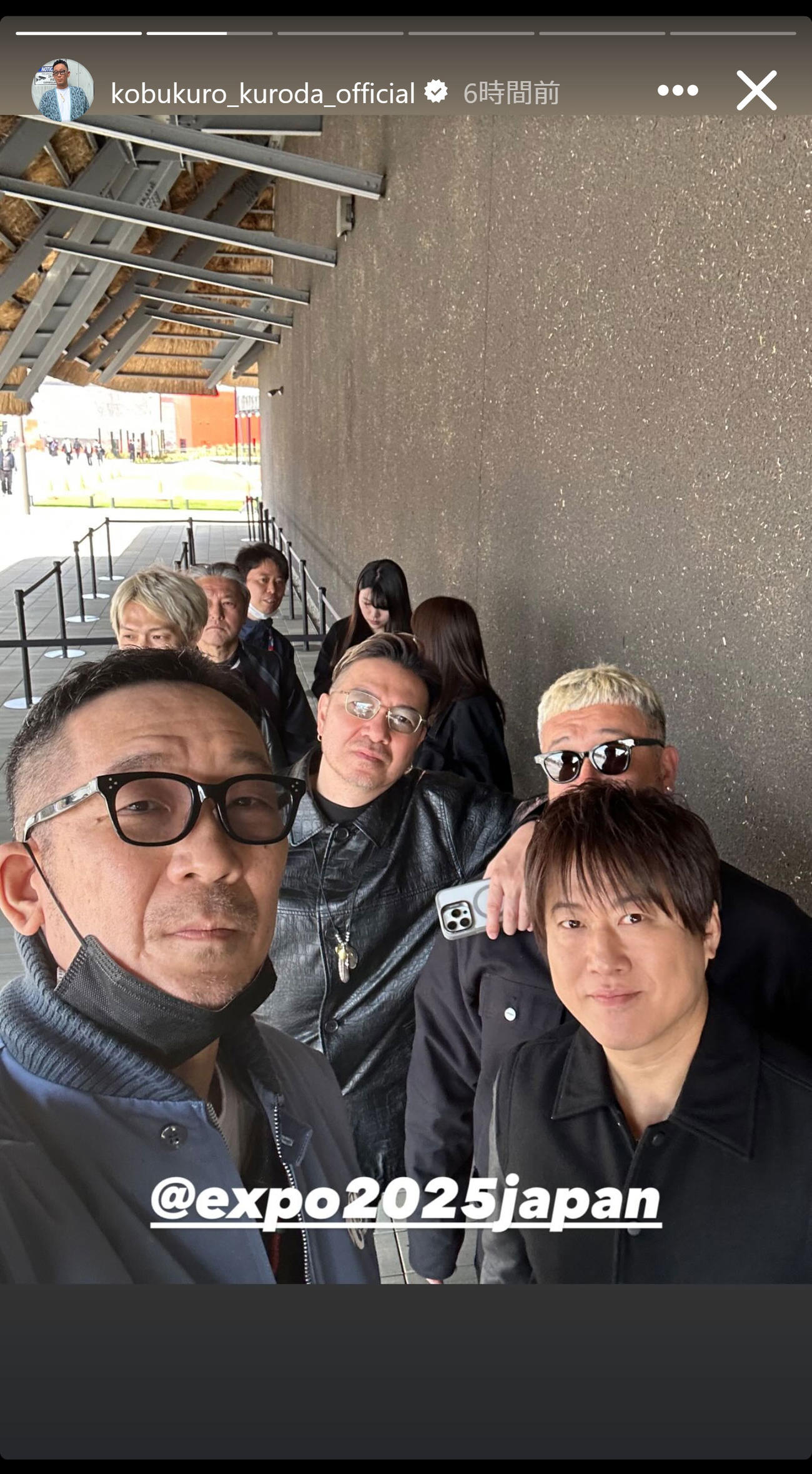 コブクロ黒田俊介のインスタグラムから