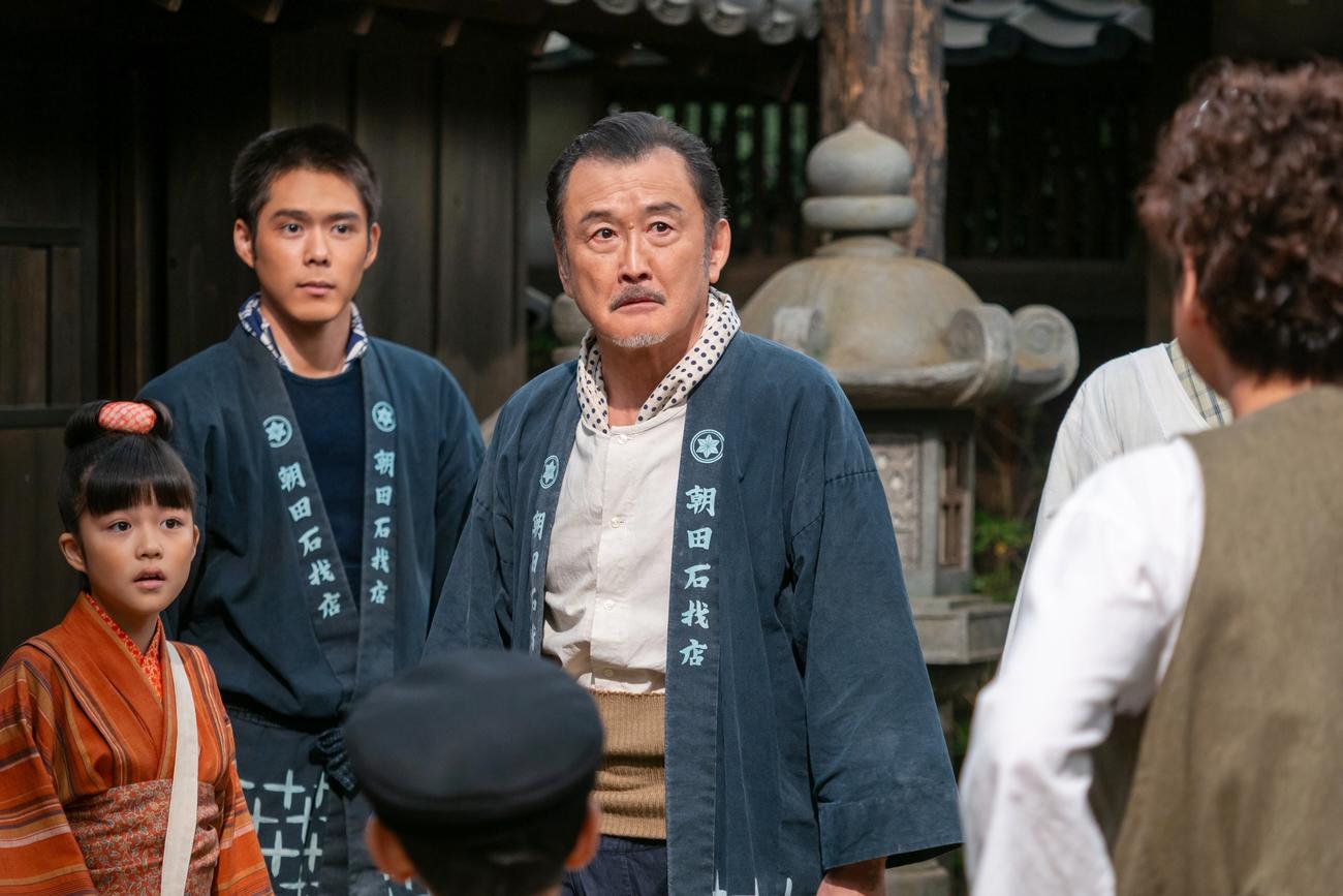 NHK連続テレビ小説「あんぱん」の1場面（C）NHK