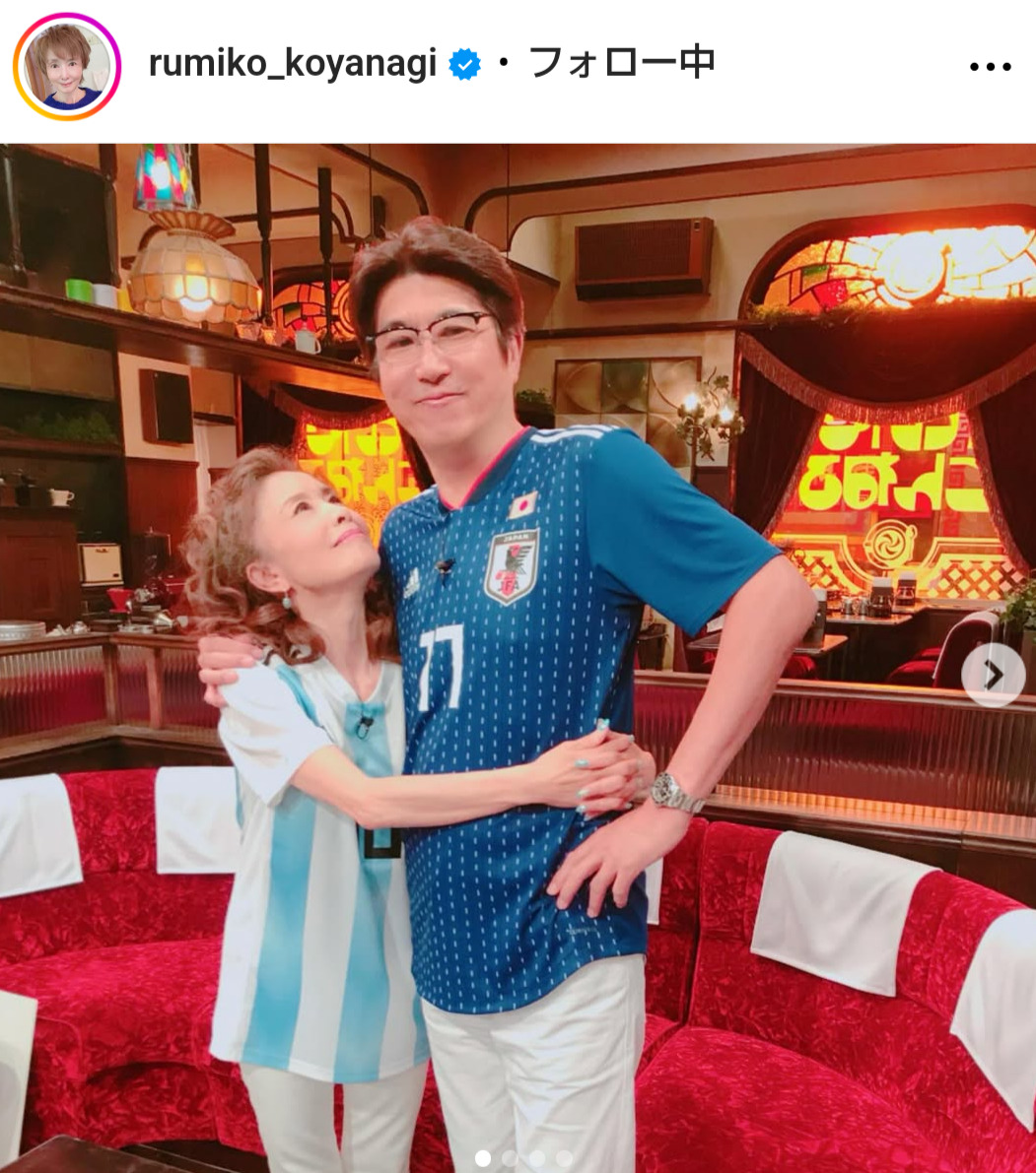 小柳ルミ子のインスタグラムから